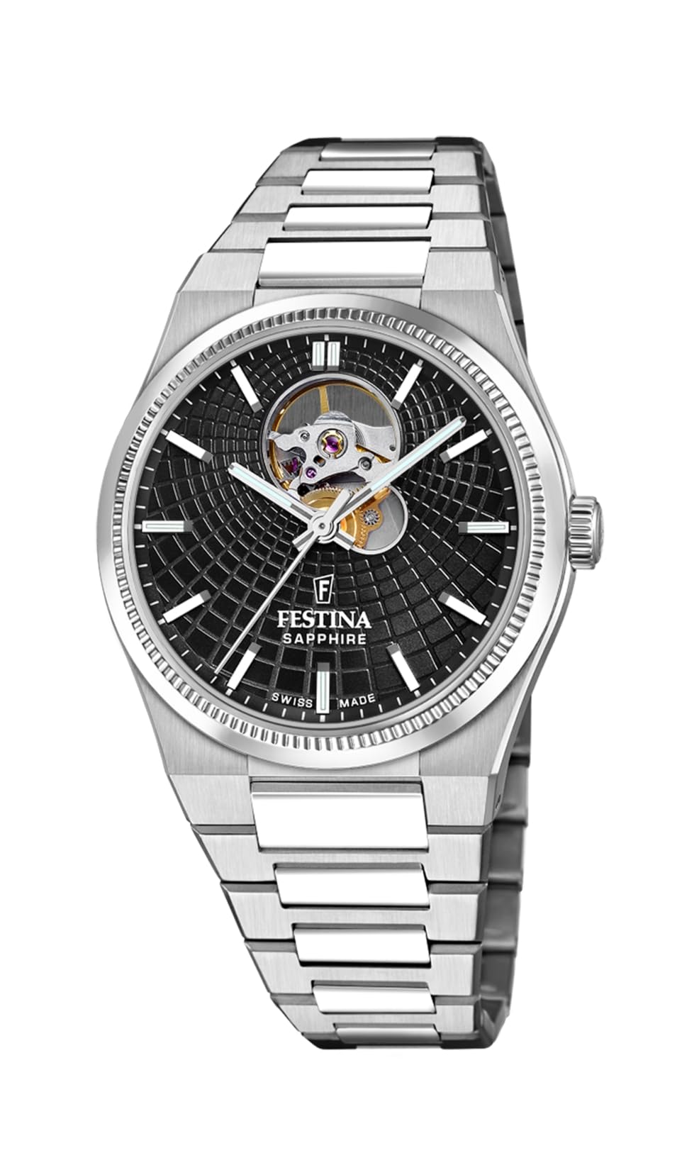Festina Armbanduhr Automatic Rivé Swiss Made