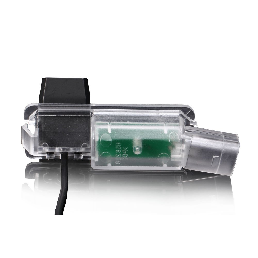 HD Einparkkamera Nachtsicht Rückfahrkamera für VW Golf5/V/Golf7 MK7/VII/Passat CC/Skoda Scirocco/Seat Leon/Seat Leon 5F 4 Exeo ST Toledo 5P NH MK3 MK4/Lamando/Golf GTI/VW Golf 5 V/Passat 3C Limosine