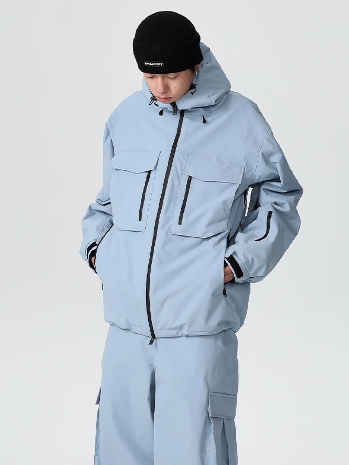 3L Snow Snowboard Jackets for Men Women Windproof Hooded Snowboard Jacket Outddoor Ski Coat