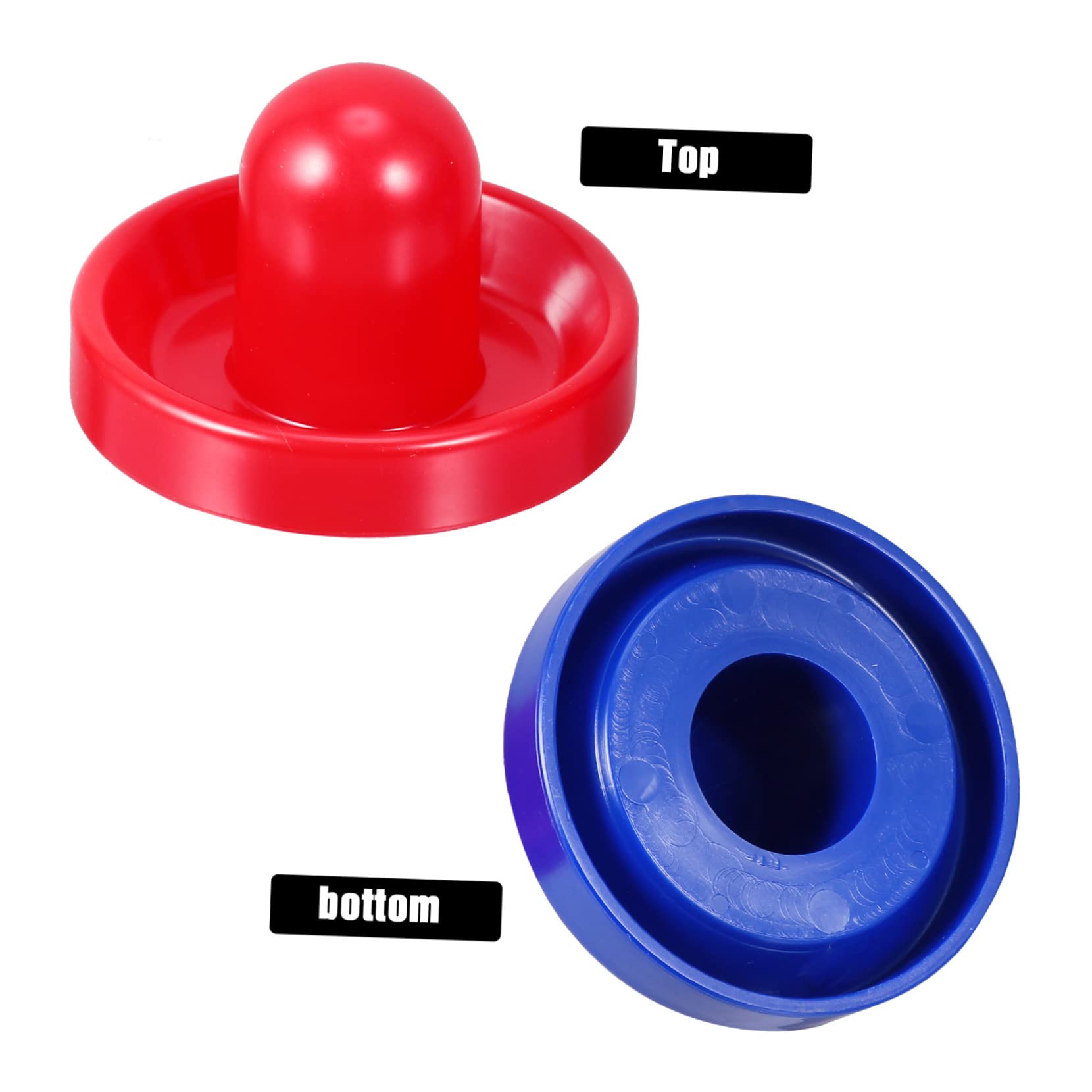 INOOMP Set 1 Gioco da Tavolo Hockey a Soffiaggio Spingitore e Disco in Plastica Resistente ad Alto Impatto, Confortevole da Impugnare, Accessori per Tavolo Hockey a Soffiaggio