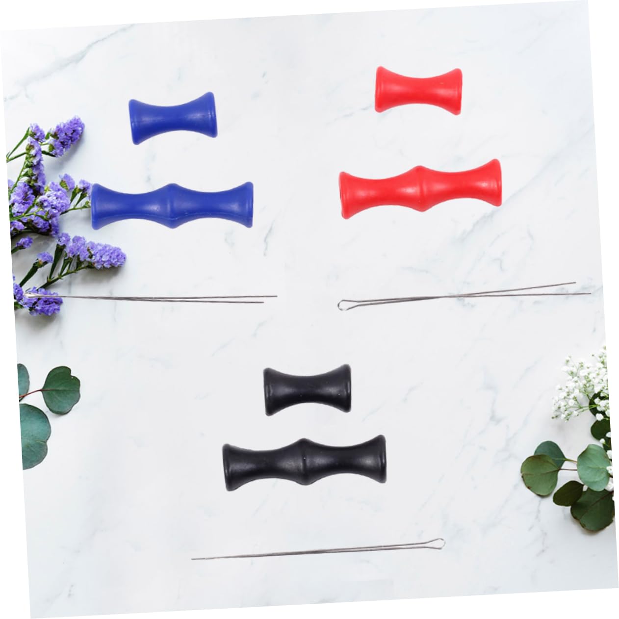 Anneome 3 Set Silicone Bowstring Finger Saver for String Archery Accessories Random Color