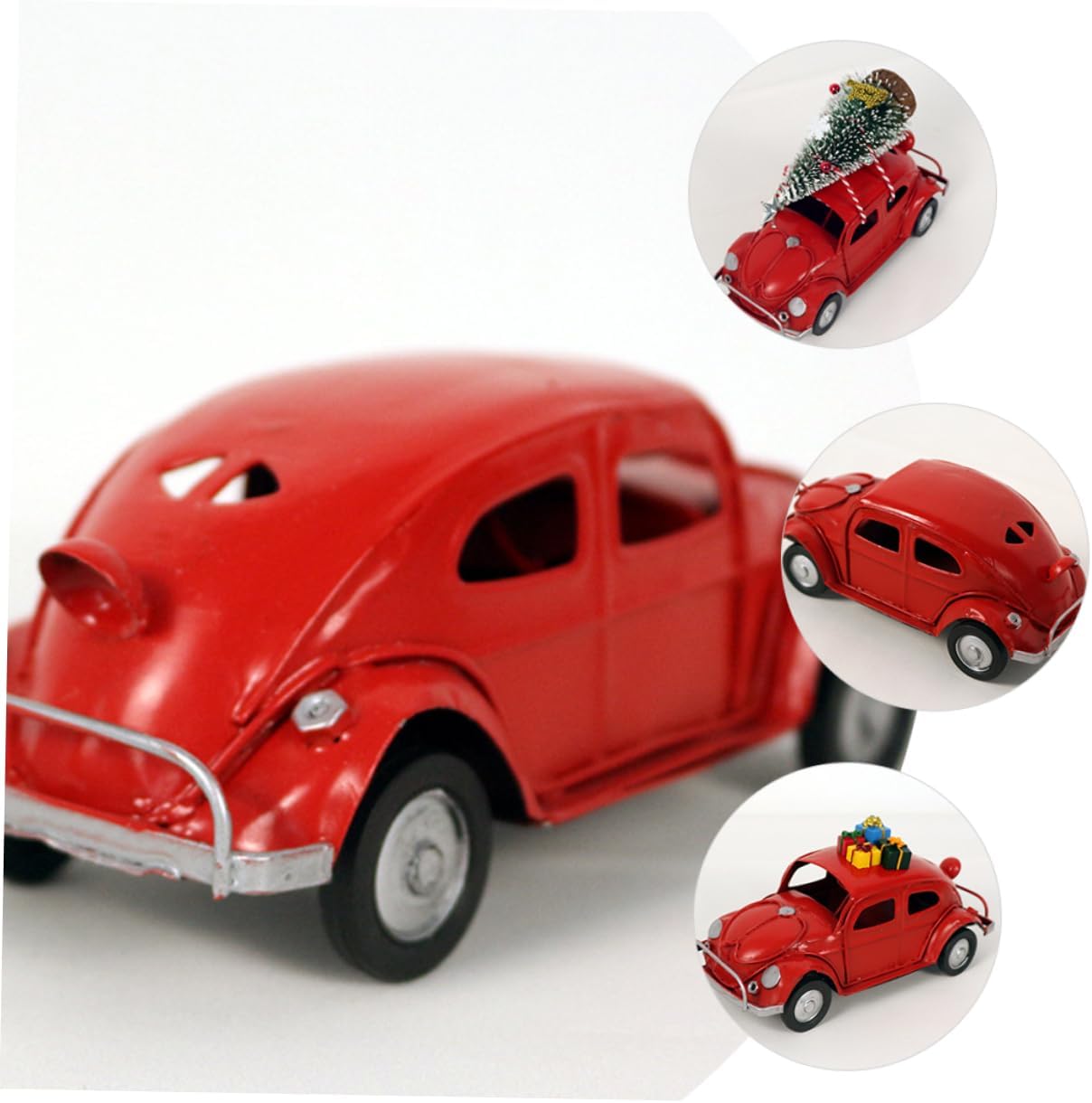 1set Retro Car Model for Christmas Decoration Unique Xmas Ornament for Desktop for Holiday Home Decor