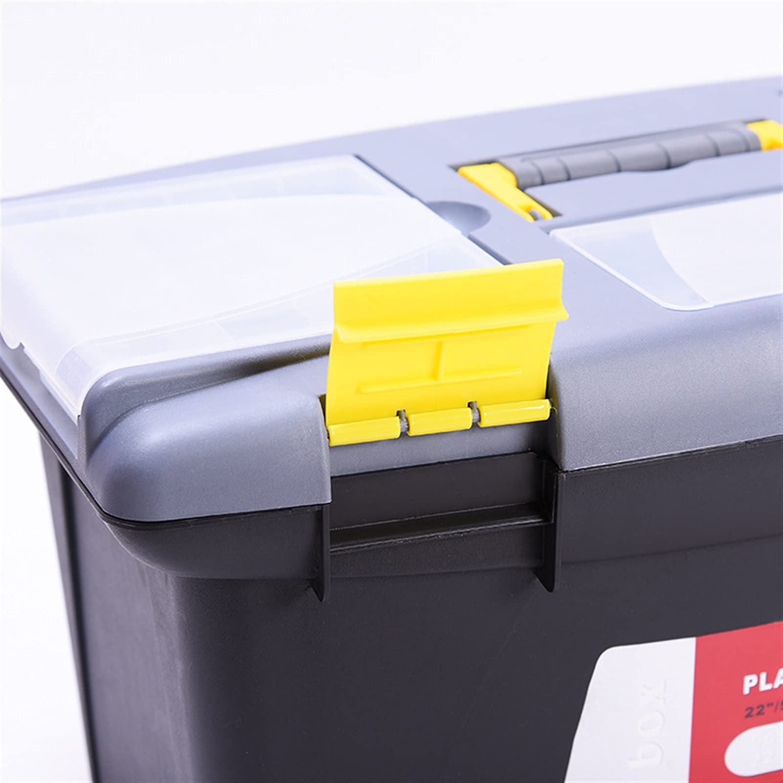 Zestaw narzędzi Skrzynka narzędziowa Skrzynka narzędziowa Przenośny sprzęt Plastikowa skrzynka narzędziowa z uchwytem Wielofunkcyjne przechowywanie w domu Elektryk Naprawa samochod
