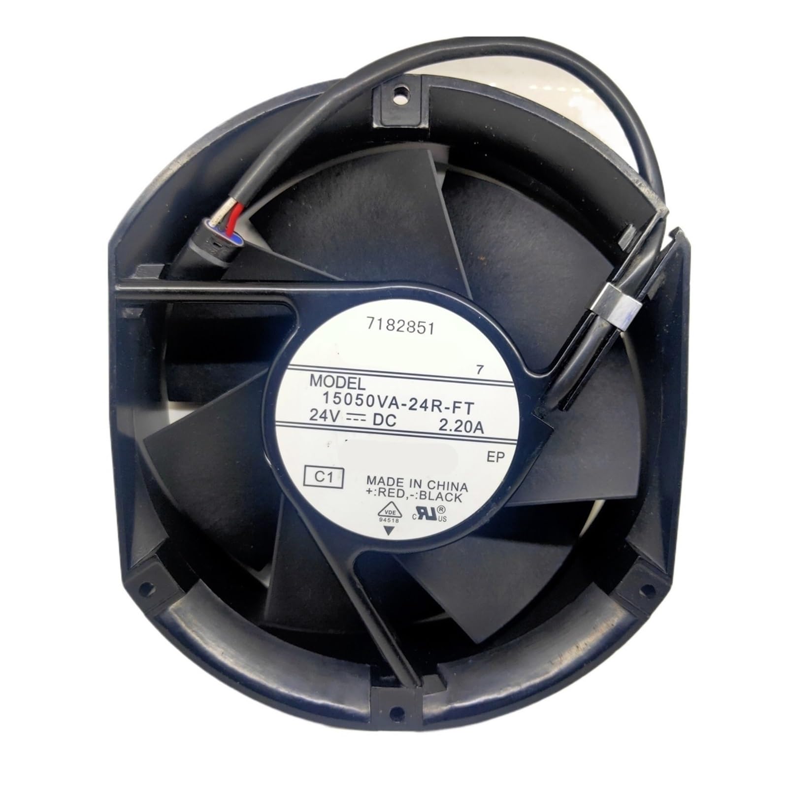 Cxdfrser One Color 15050Va-24R-Ft 24Vdc 2.20A Cooling Fan 172 * 150 * 51Mm 17251