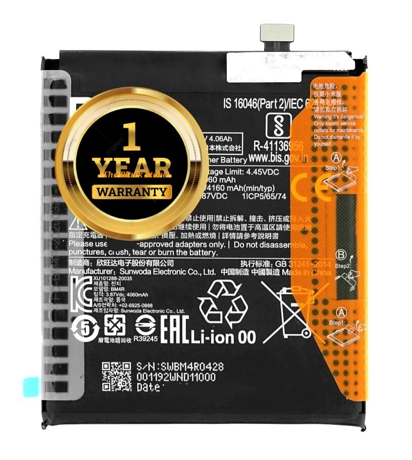 Image of Original BM4R Battery Compatible with Xiaomi Mi 1 Lite 5G M22J9G, M22J9S