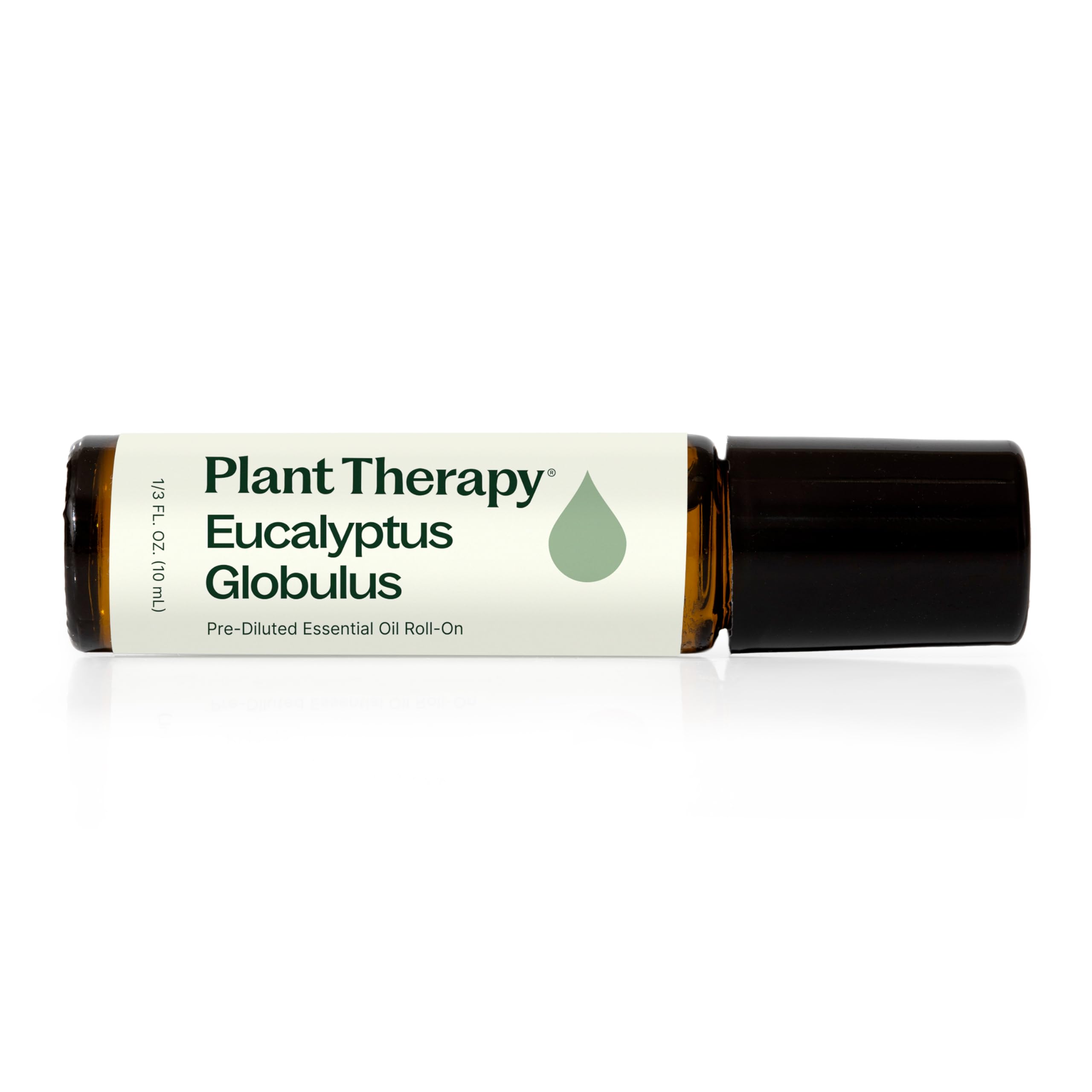Plant Therapy Eucalyptus Pre-Diluted Roll-On 10mL (1/3 oz) for Skin and Clear Breathing, 100% Pure, Therapeutic Grade