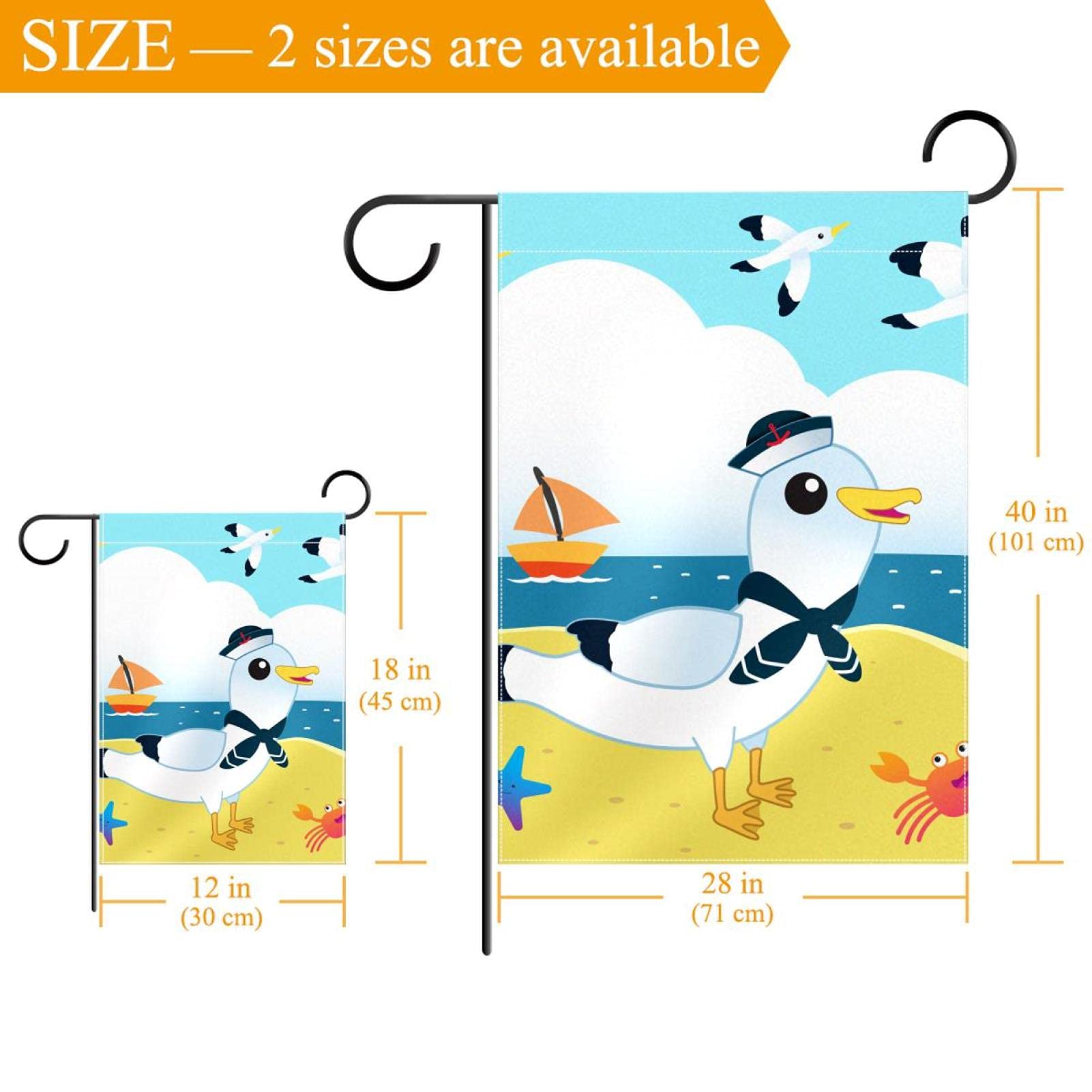 Bandiera Da Giardino Estiva Gatto E Girasoli 30,5x45,7 Cm | Doppia Faccia In Tela Resistente | Decorazione Esterna Per Cortile E Terrazzo