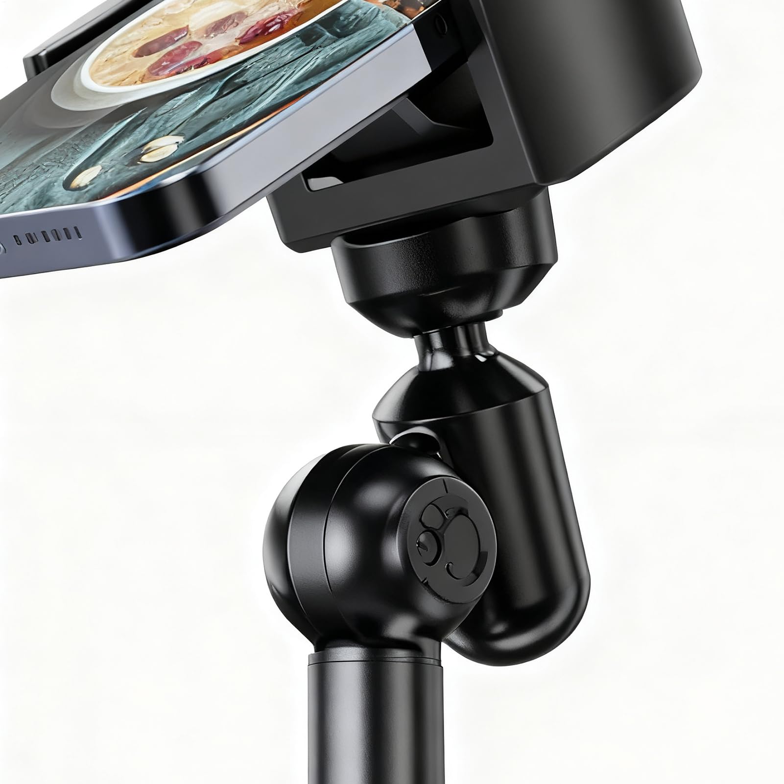Support de smartphone pour bureau, antidérapant, angle magnétique, réglable en hauteur, accessoires | Support pour smartphone, appels vidéo, enregistrement d'appels, fitness à domicile, entraînement