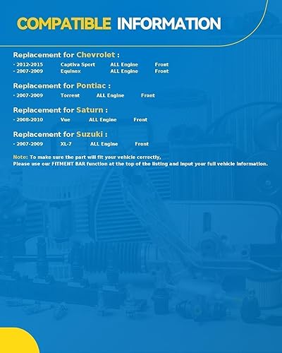 Miniatura 2 de PHILTOP Conjunto de cubo de rodamiento de rueda delantero 513276, 5 lengüetas para Chevrolet Equinox 2007-2009, Chevrolet Captiva Sport 12-15,