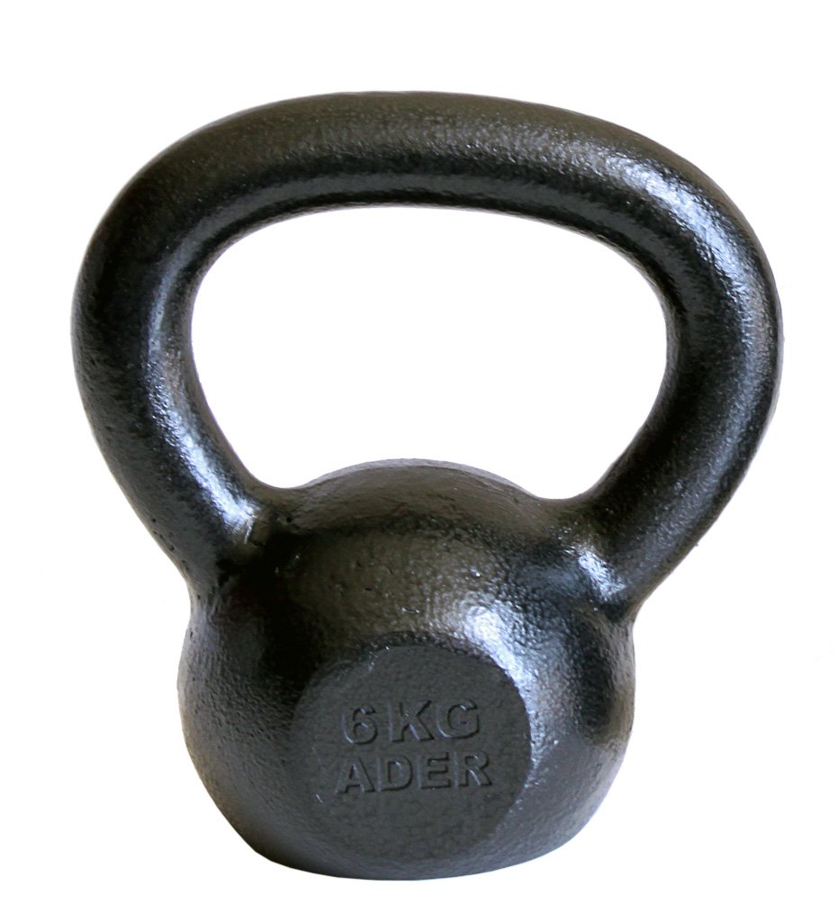 Ader Premier Kettlebell Set- (4, 6, 8, 12kg) w/DVD