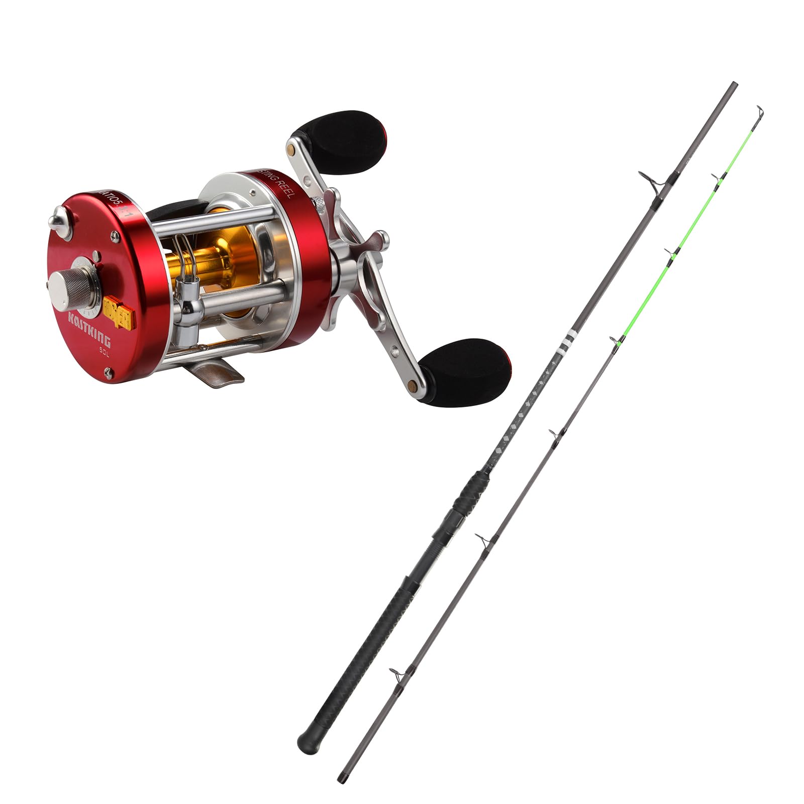 Conventional Reel Sizes KastKing ReKon Round Baitcasting Fishing
