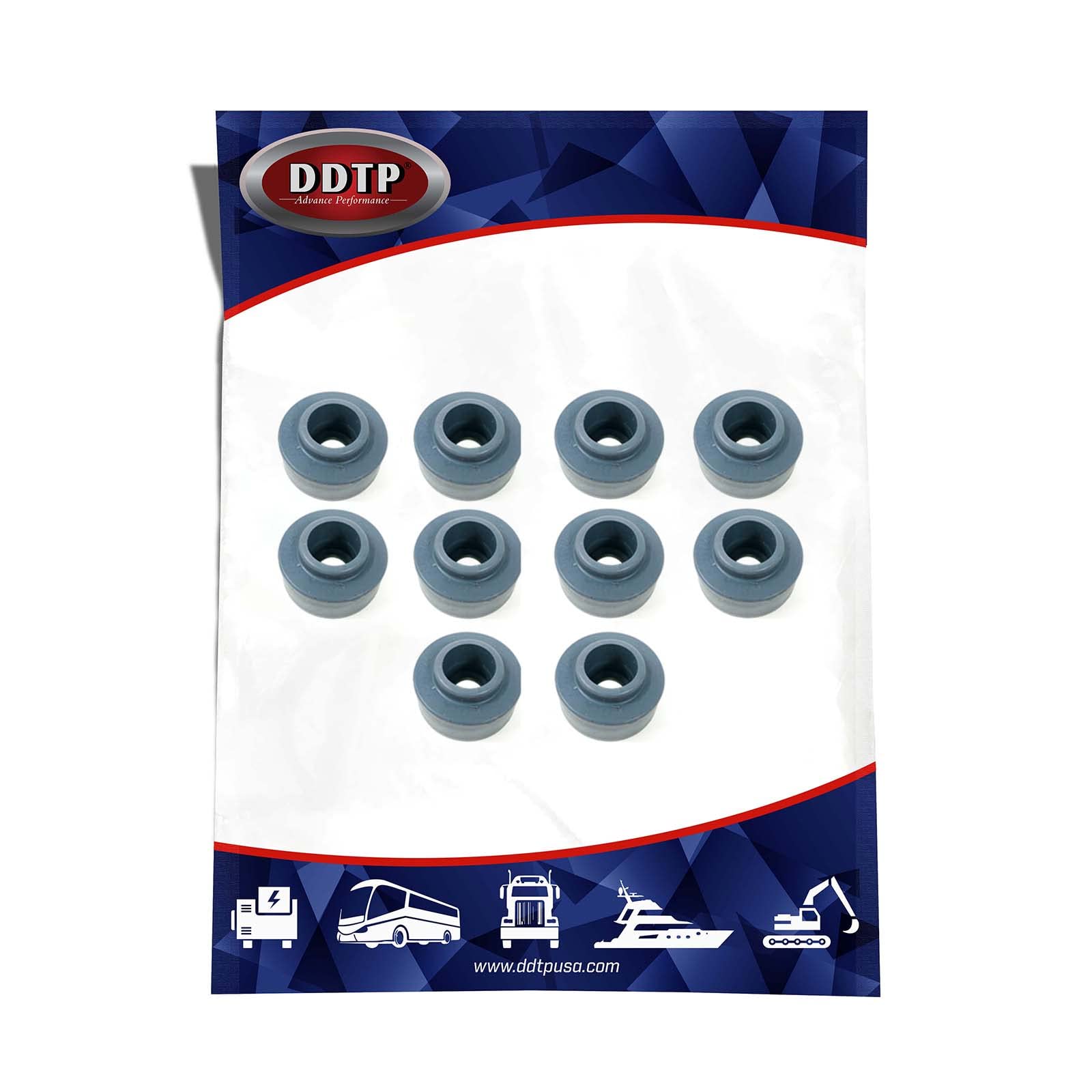 Amazon.com: Oil Pan Isolator (Set of 10) Detroit Diesel S60 12.7L