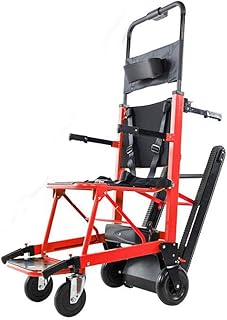 GLYIG La Silla de Ruedas Eléctrica Plegable Puede Subir Escaleras. para Discapacitados y Ancianos Totalmente Automático Sube y Baja La Silla de Ruedas Escaleras,Red