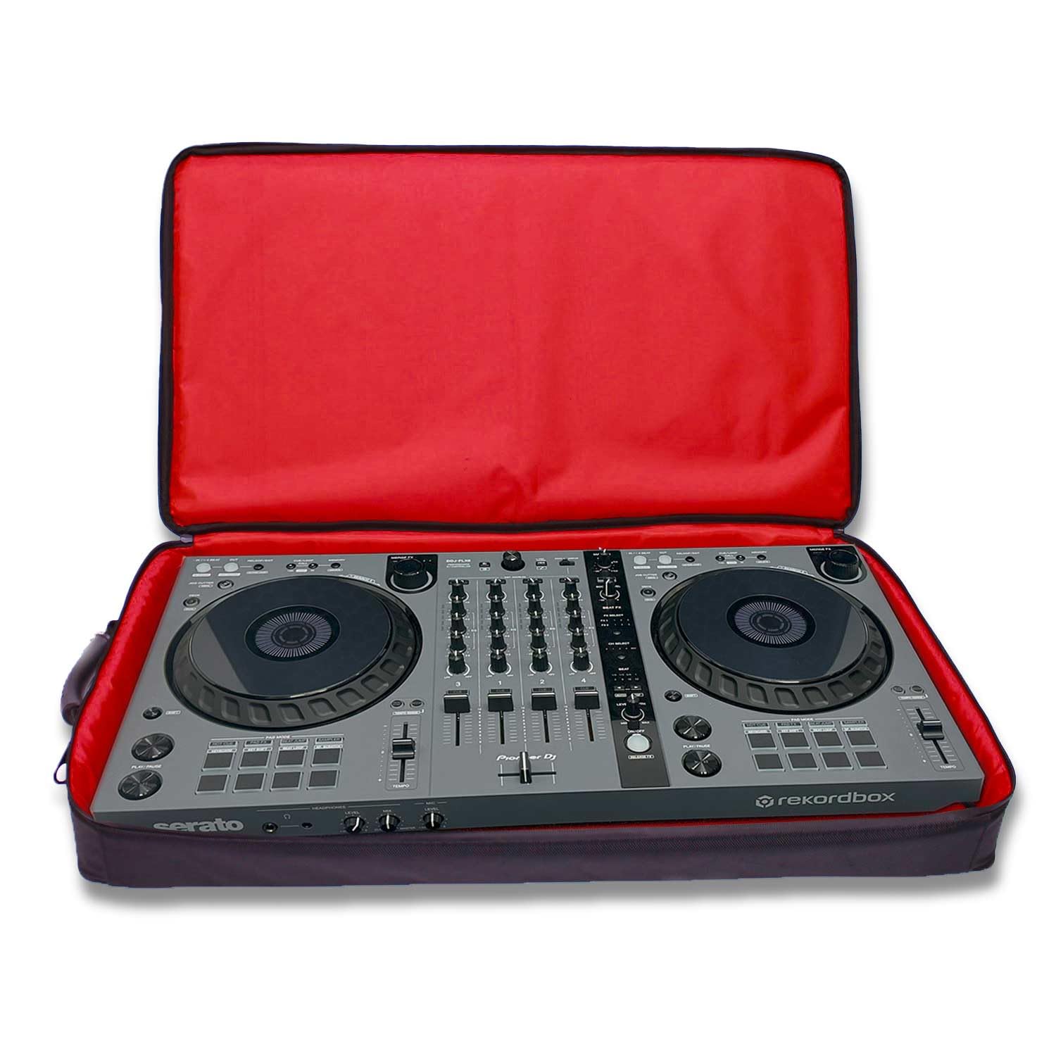 Protekt DDJ-FLX6 BBFLX6 - Bolsa de transporte para controlador Pioneer Dj - Serie Mochila, Black, 53 x 35 x 13 cm, Bolsa para controlador de DJ
