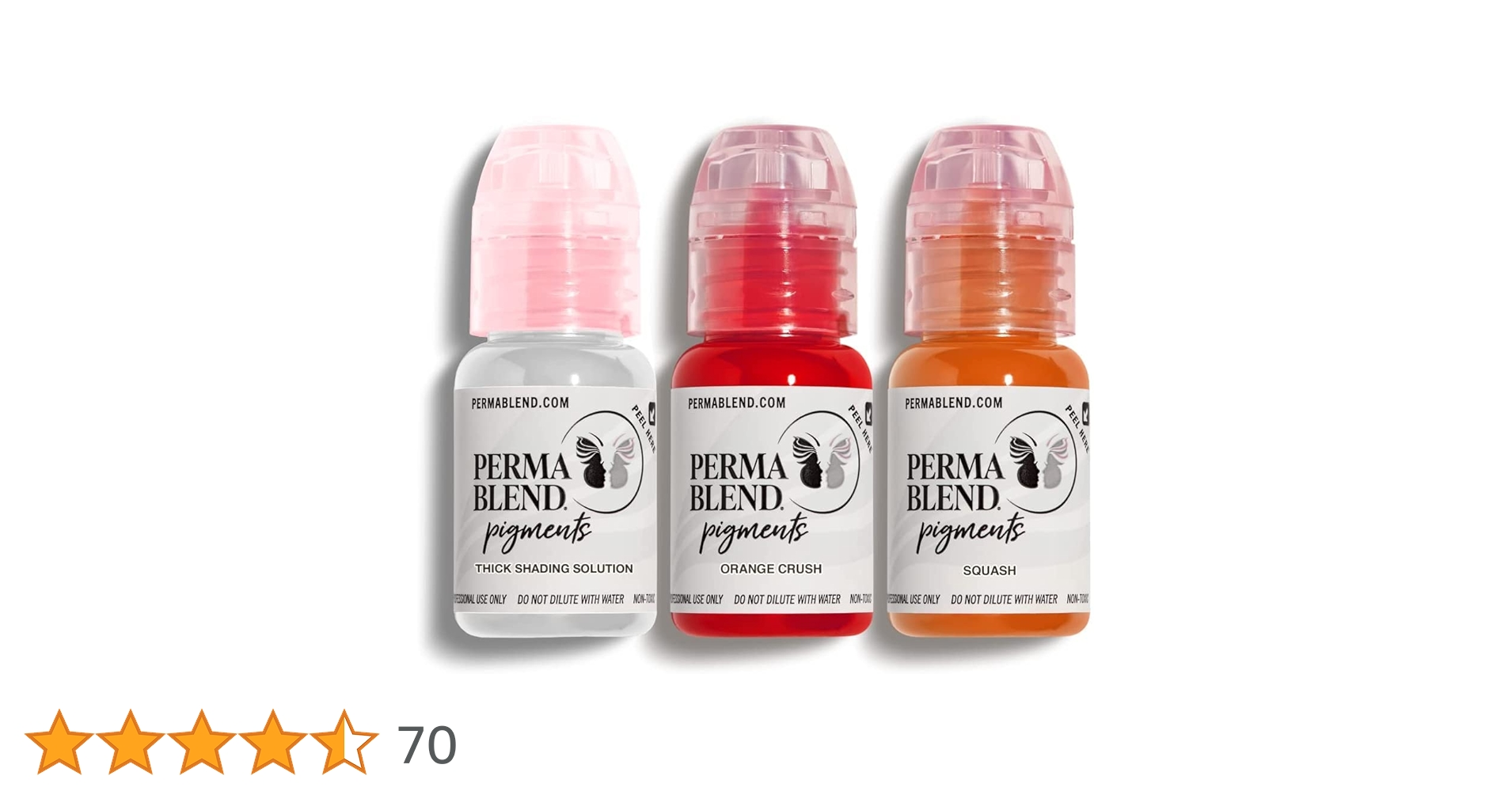 PERMABLEND パッションレッド,スイートメリッサ,オレンジクラッシュ新品 PERMABLEND パッションレッド,スイートメリッサ,オレンジ