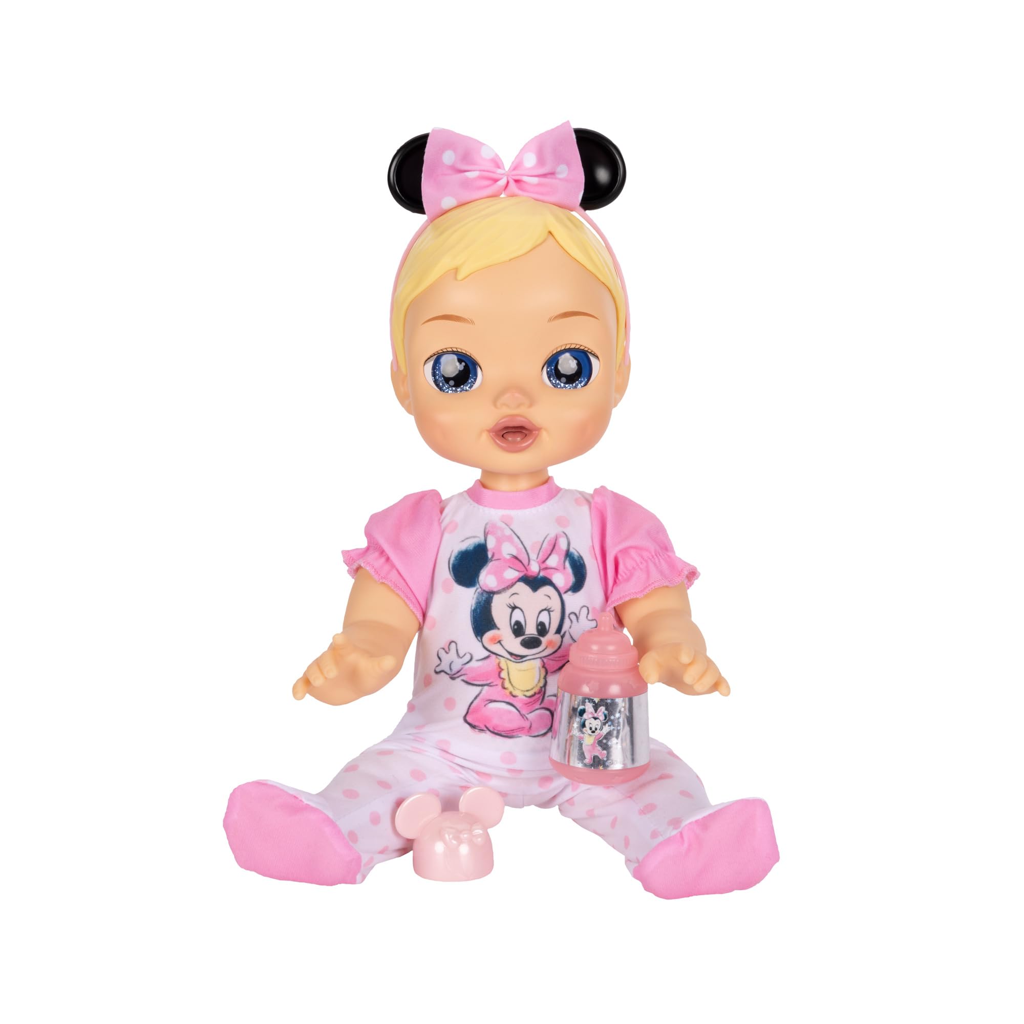 Disney Deluxe Feature Doll: Minnie - Blonde hair, niebieskie oczy