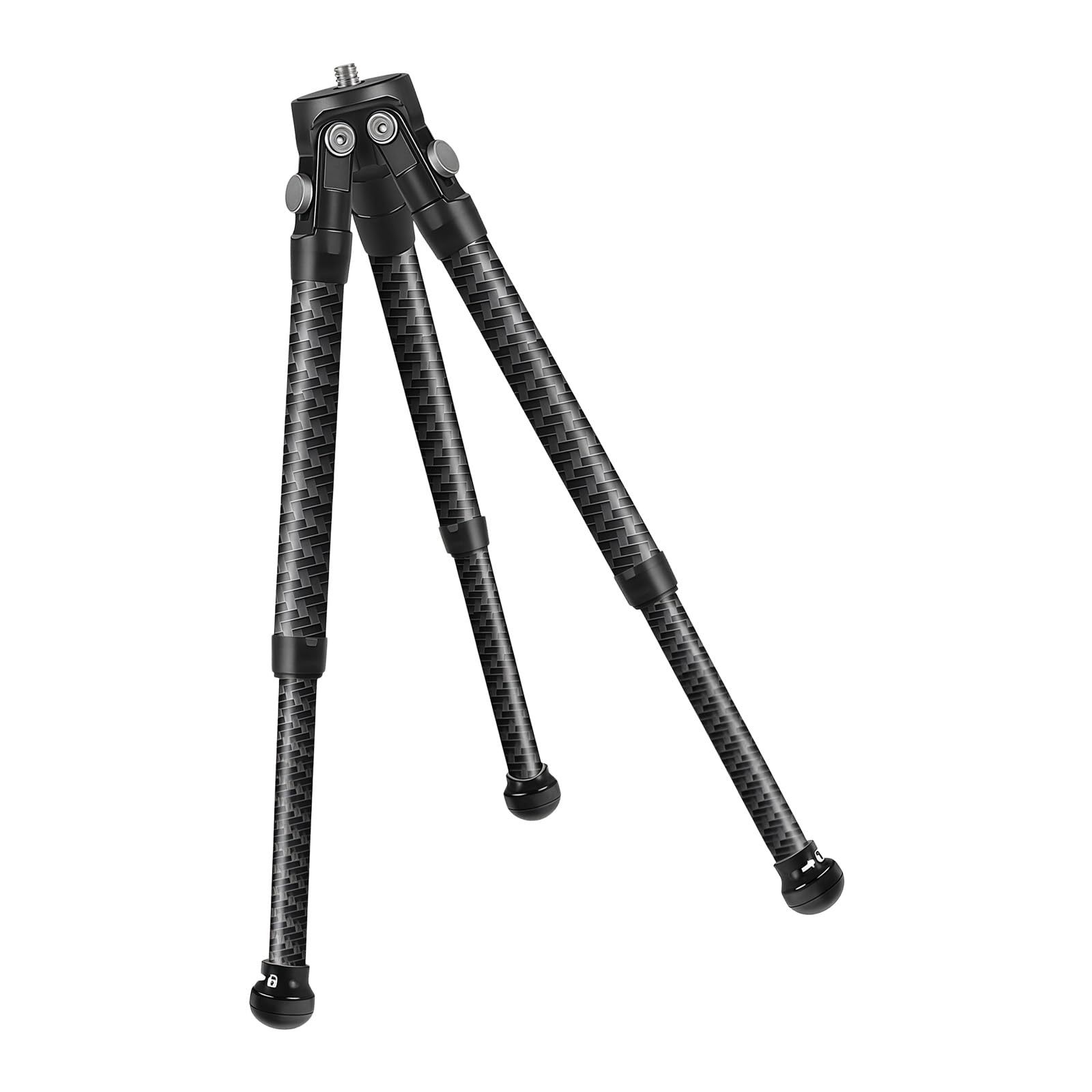Trípode de metal ergonómico para teléfono con cámara DSLR 1/4, modelo largo