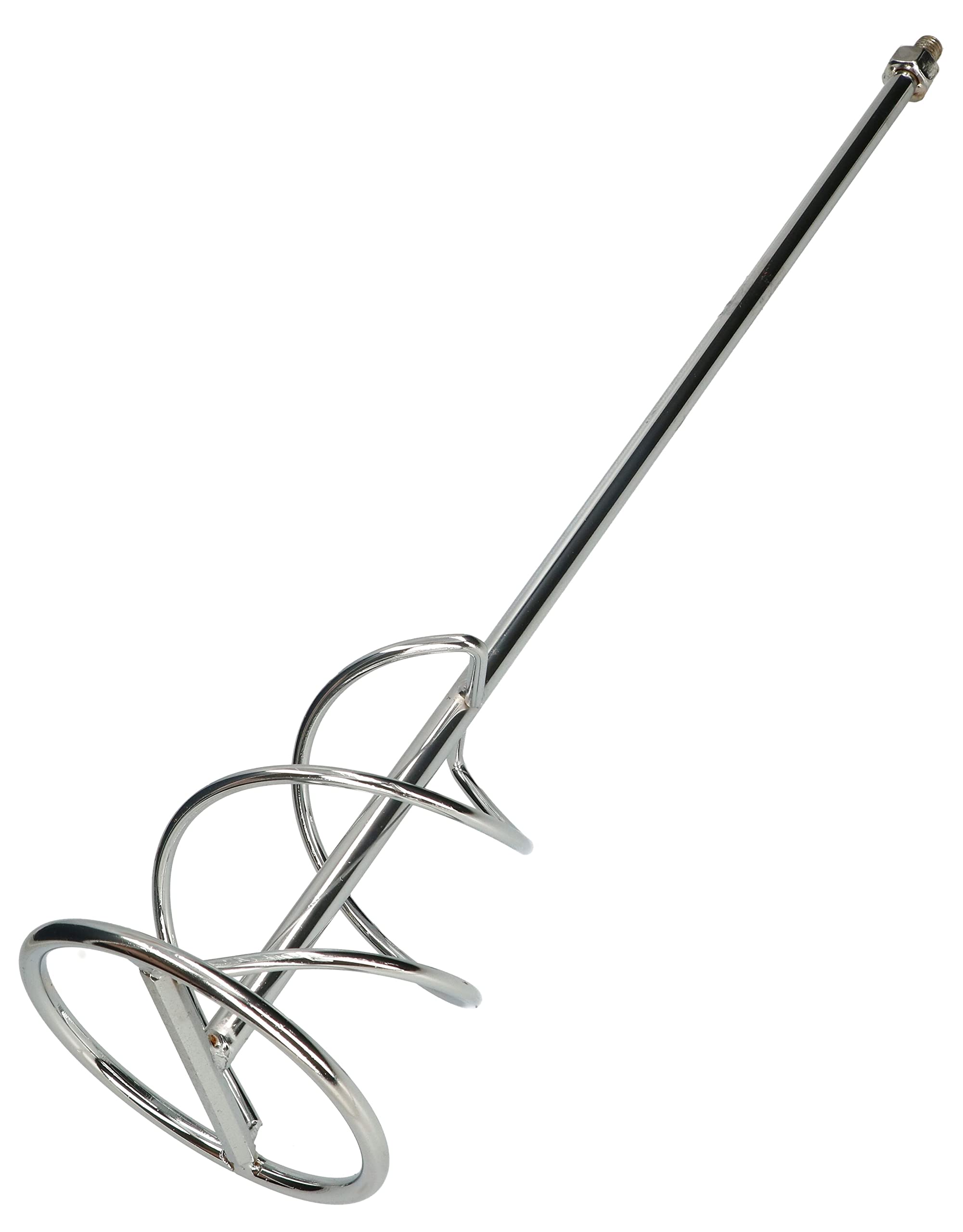 KOTARBAU® Varilla mezcladora 140 mm con rosca M14, Mezclador, Agitador, Meclador de pintura, mortero, yeso, cemento, Mezcladora espiral, Batidora de yeso