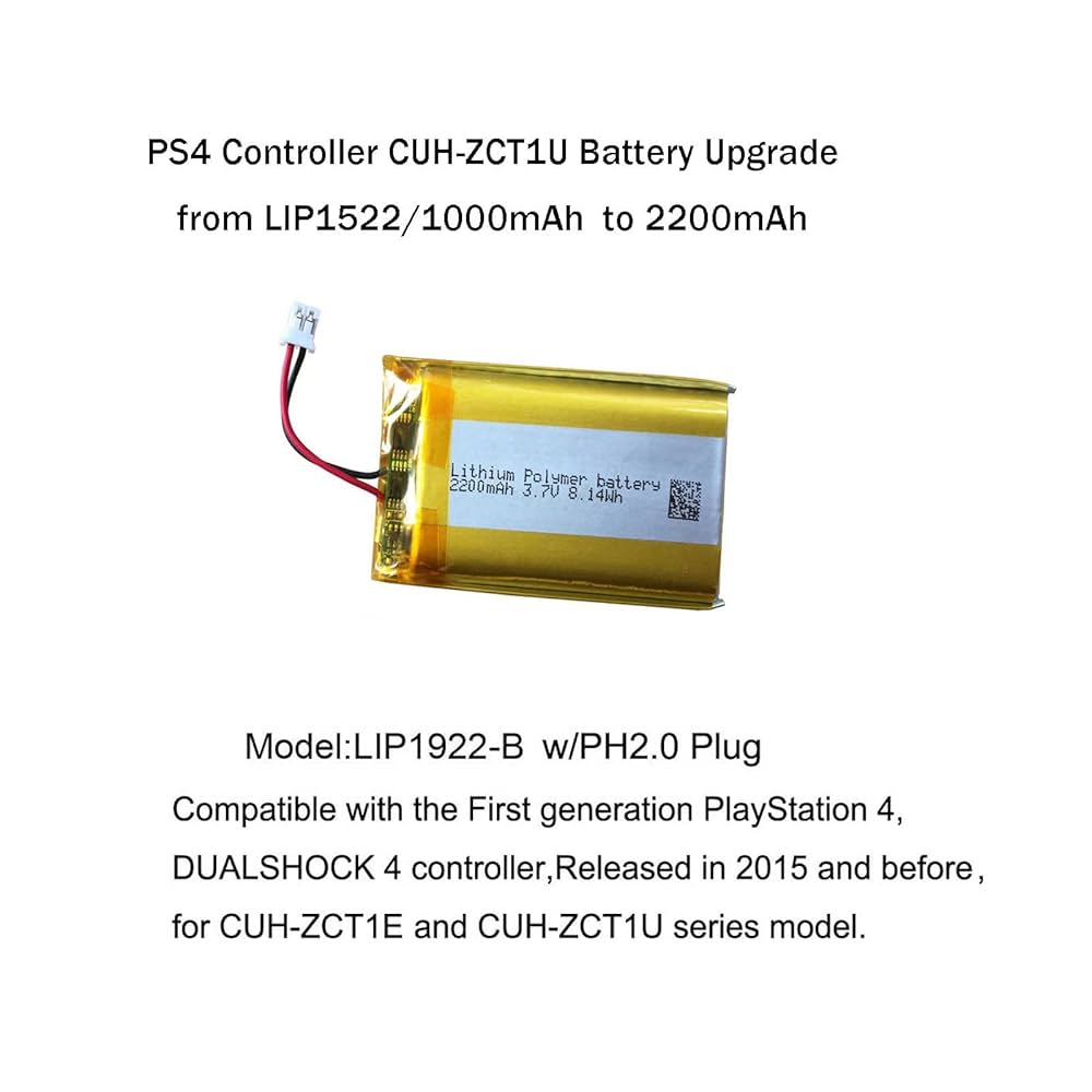 Amazon.com: AOLIKES (Lip1922-B + Lip1922-S) 2200mAh