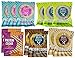 Buff Bake High Protein Cookie SAMPLE PACK (3- Birthday, 3- Snickerdoodle, 2- Frost Oat Raisin, 2- Choc Chip PB, 2- White Choc PB)