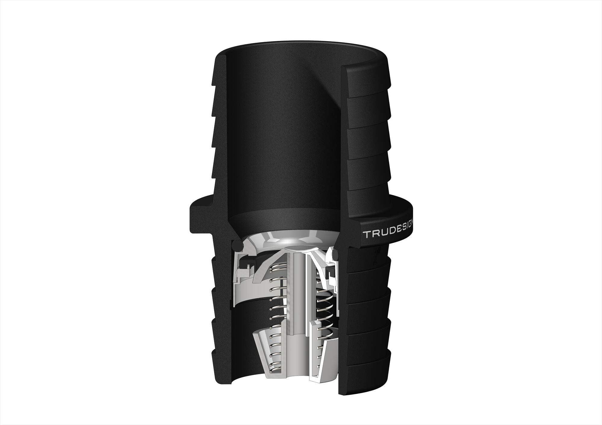 TRUDESIGN Rückschlagventil 3/4'' Ø Schwarzes SB-Pack