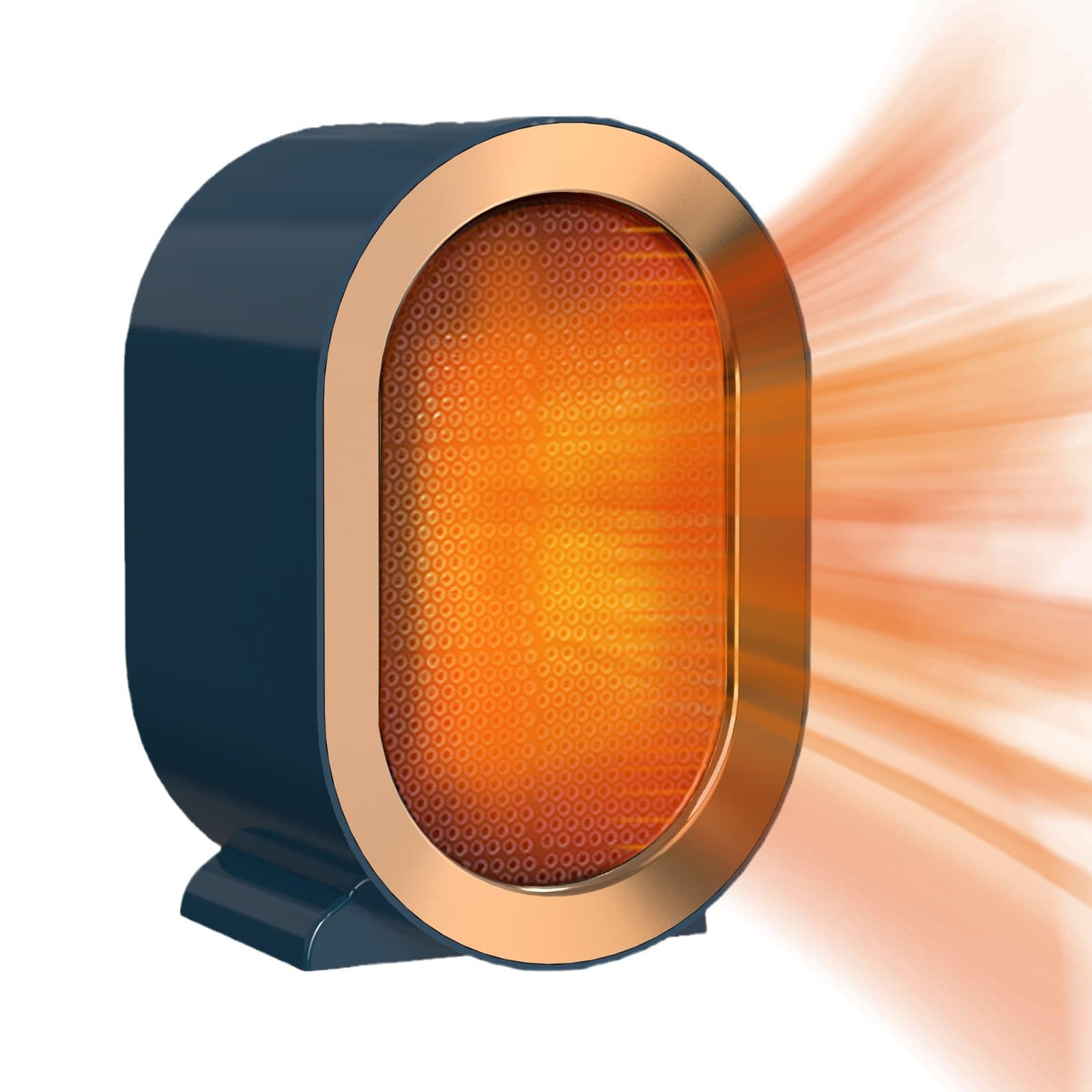 1200W Portable Ceramic Heater, Fast Heating Electric Fan Heater