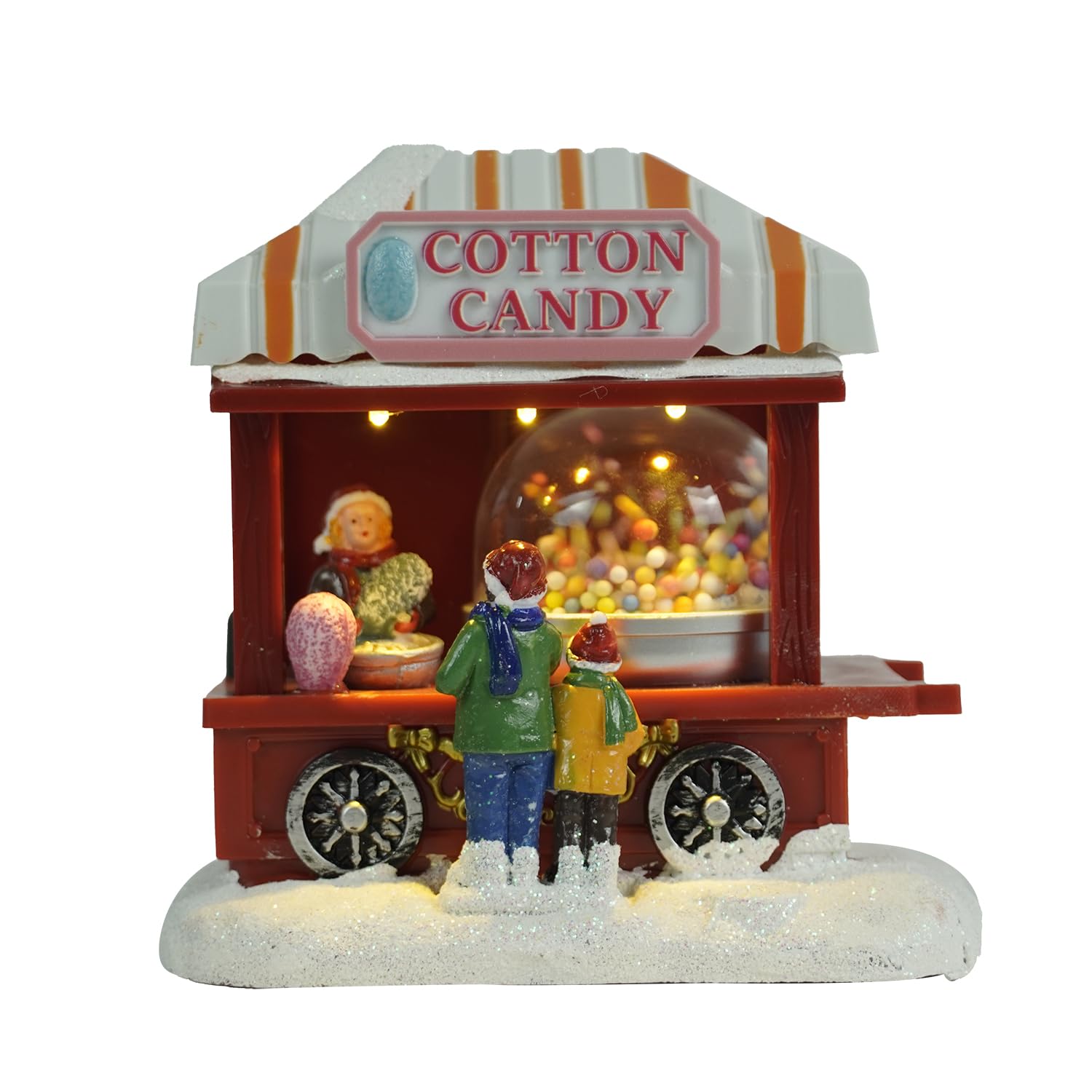 Christmas Village House - Cotton Candy Shop
