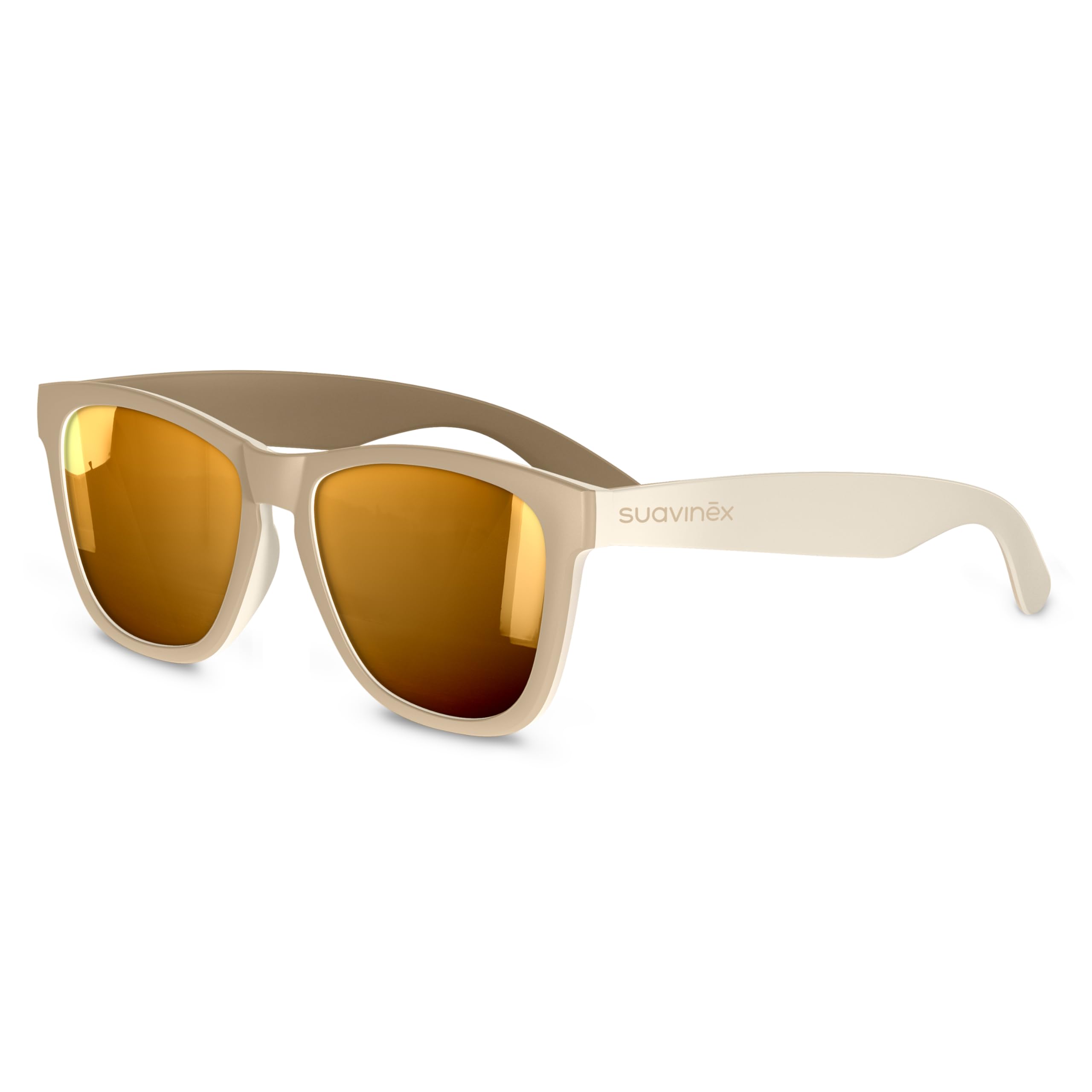 SUAVINEX Gafas de Sol para Adultos, Polarizadas, con Filtro UV 400, 100% Protección Rayos UVA y UVB, con Funda Incluida, Muy Flexibles y Ligeras, de Forma Cuadrada