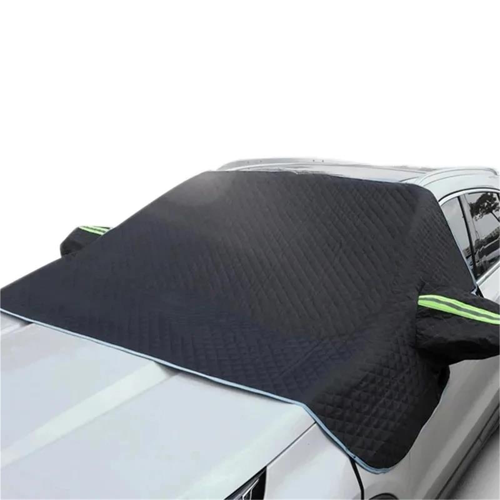 Couverture De Neige Épaisse Noire pour Pare-Brise De Voiture, Protection Contre La Neige, Anti-Gel, Pare-Soleil pour Fenêtre Avant Bâche Pare Brise Protection