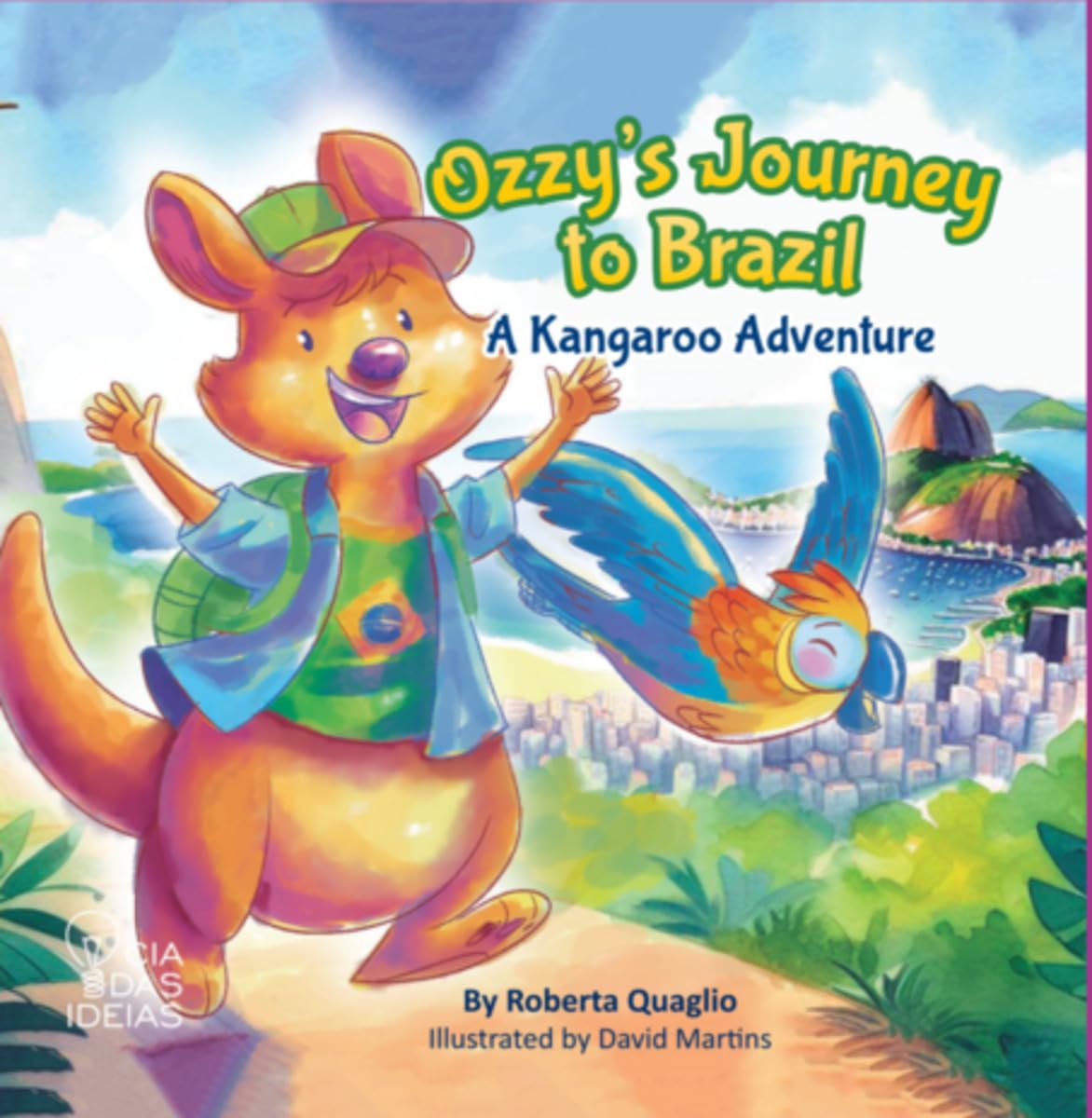 Ozzy's Journey to Brazil: A kangaroo Adventure