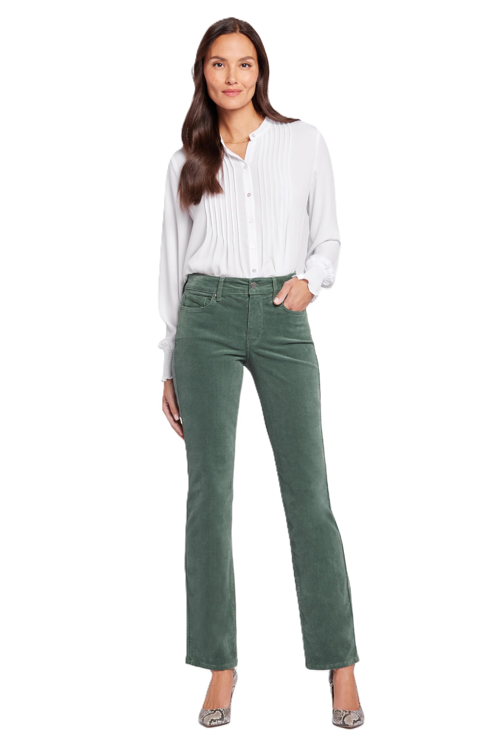 NYDJ womens Marilyn Straight Denim jeans, Black Bdm, 12 US — view 73