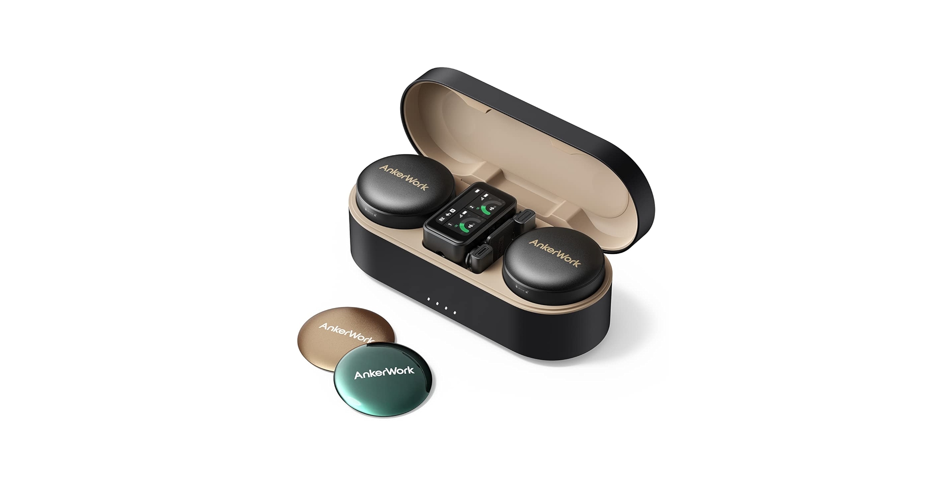 Amazon.com: AnkerWork M650 Wireless Lavalier Microphone by