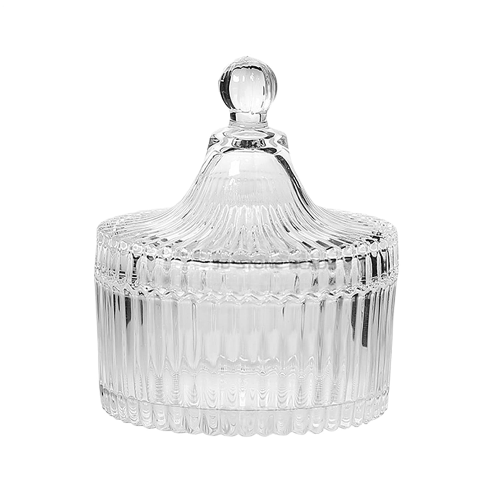 Boîte à Poudre pour le Corps 800 ml Récipient En Verre Pour Éponge De