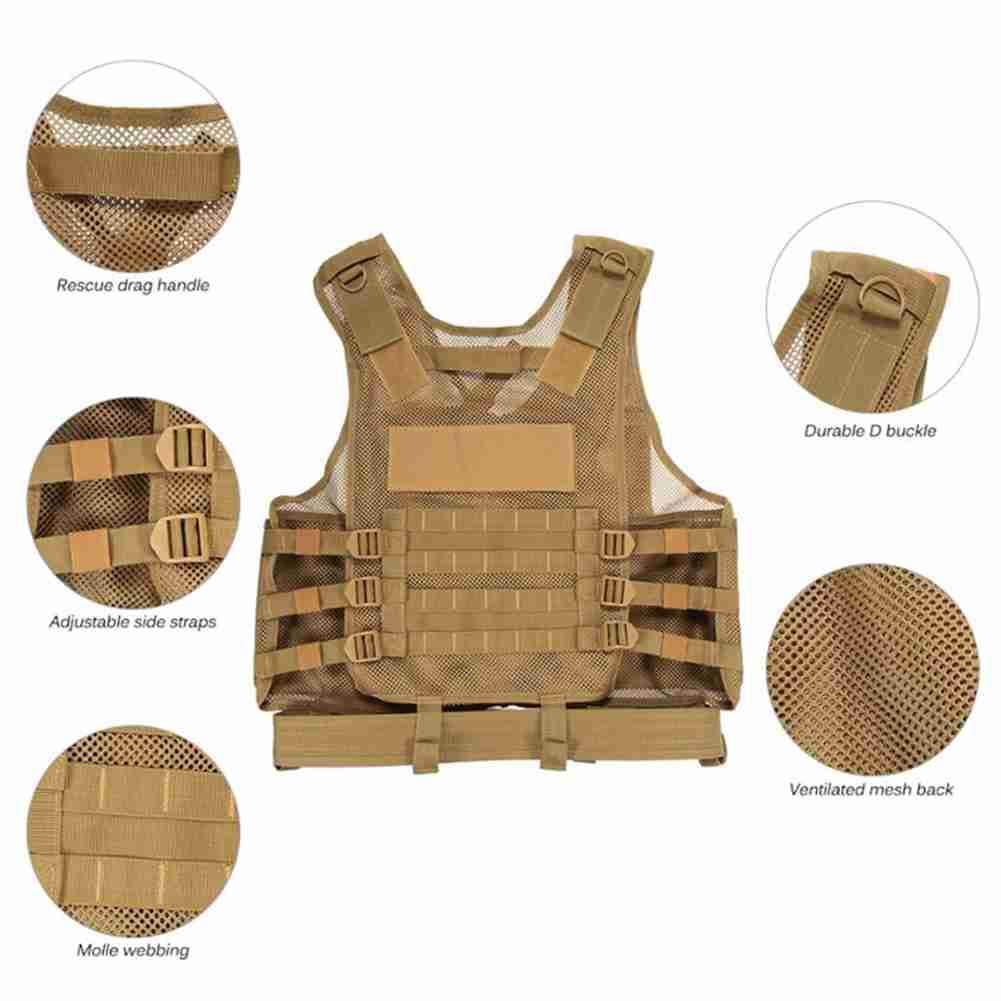 Military Equipment Airsoft Tactical Vest Hunting Vest for Wargame CS Training Paintball Airsoft Combat Protective Vest