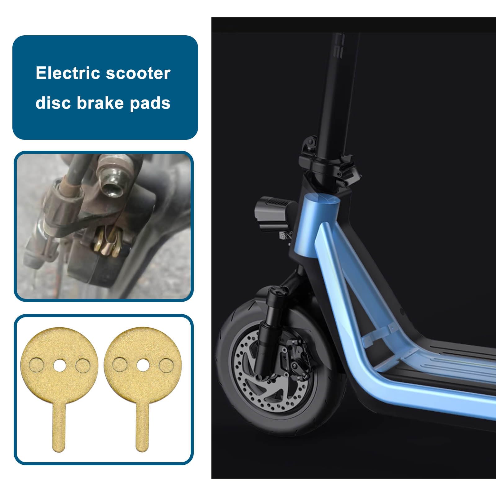 eMagTech Brake Disc Compatible with Kugoo M4 Electric Scooter Spare Parts Accessories Stainless Steel 140mm Outer Diameter 33mm Inner Diameter