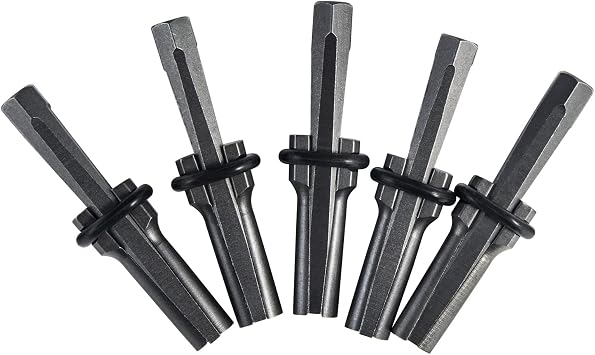 Stone Splitter Wedge Stone Opener Stone Breaking Tool Wood Splitter Stone Splitter 5 Piece Set Masonry Chisel Concrete Rock Splitter Hand Tool 14mm