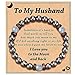 Tarsus Gifts for Husband from Wife, Husband Christmas Birthday Valentines Day Gifts Ideas for Husband Him Men Best Top Anniversary Jewelry Gifts for Husband Bracelet