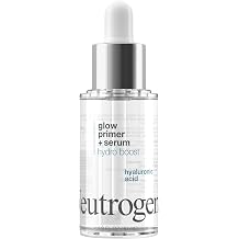 Neutrogena Hydro Boost Glow Booster Primer &amp; Serum, Hydrating &amp; Moisturizing Face Serum-to-Primer Hybrid, Infused with Purified Hyaluronic Acid &amp; Designed to Instantly Hydrate, 1.0 fl. oz