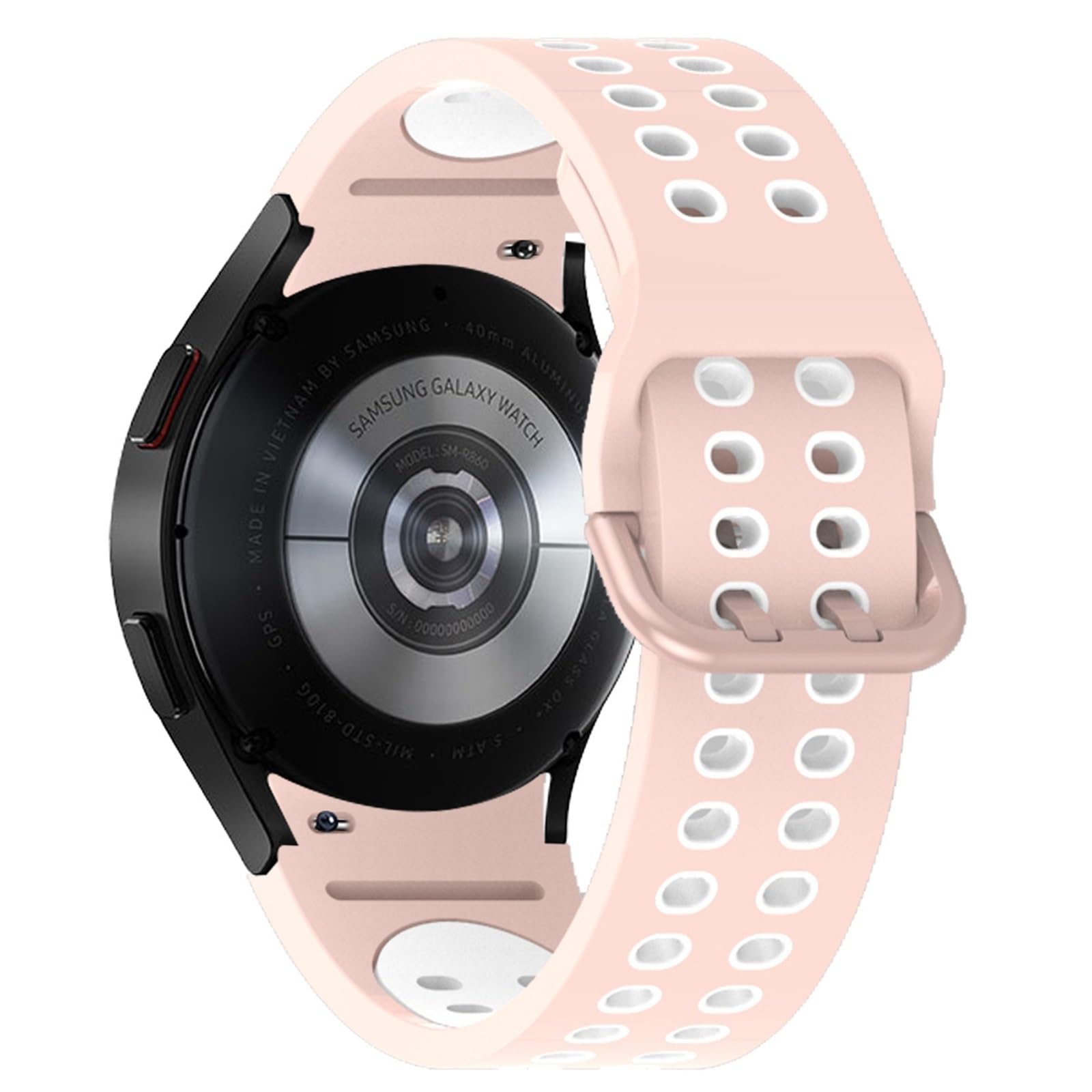 Silicone Band pour Samsung Watch 4 5 6 44mm 40mm Classic 47mm 46mm 43 mm 42 mm Sport Bracelet pour Galaxy Watch 5 Pro 45 mm STRAP