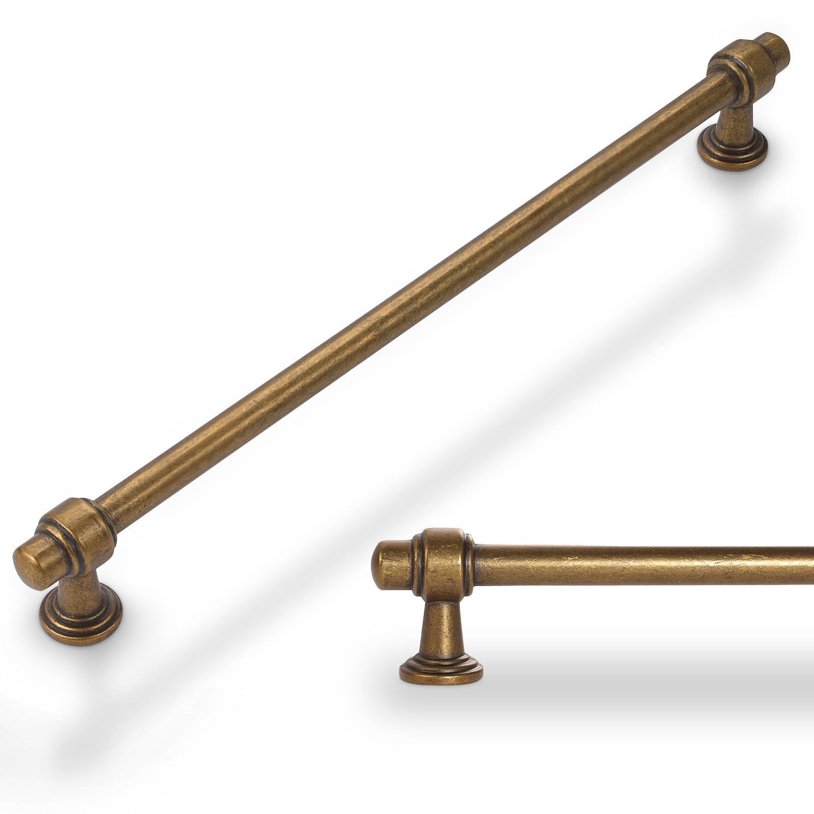 green emerald velvet dress Amasideca 6 Pack Antique Brass Cabinet Pulls 12.6 Inch(320mm) Hole Centers  Kitchen Cabinet Handles Zinc Alloy Vintage Drawer Pulls Solid Aged Gold  Bronze Cabinet Hardware