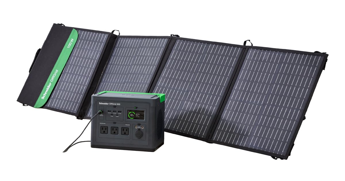 Amazon.com: Schneider OffGrid Portable Power Station 500W PPS500