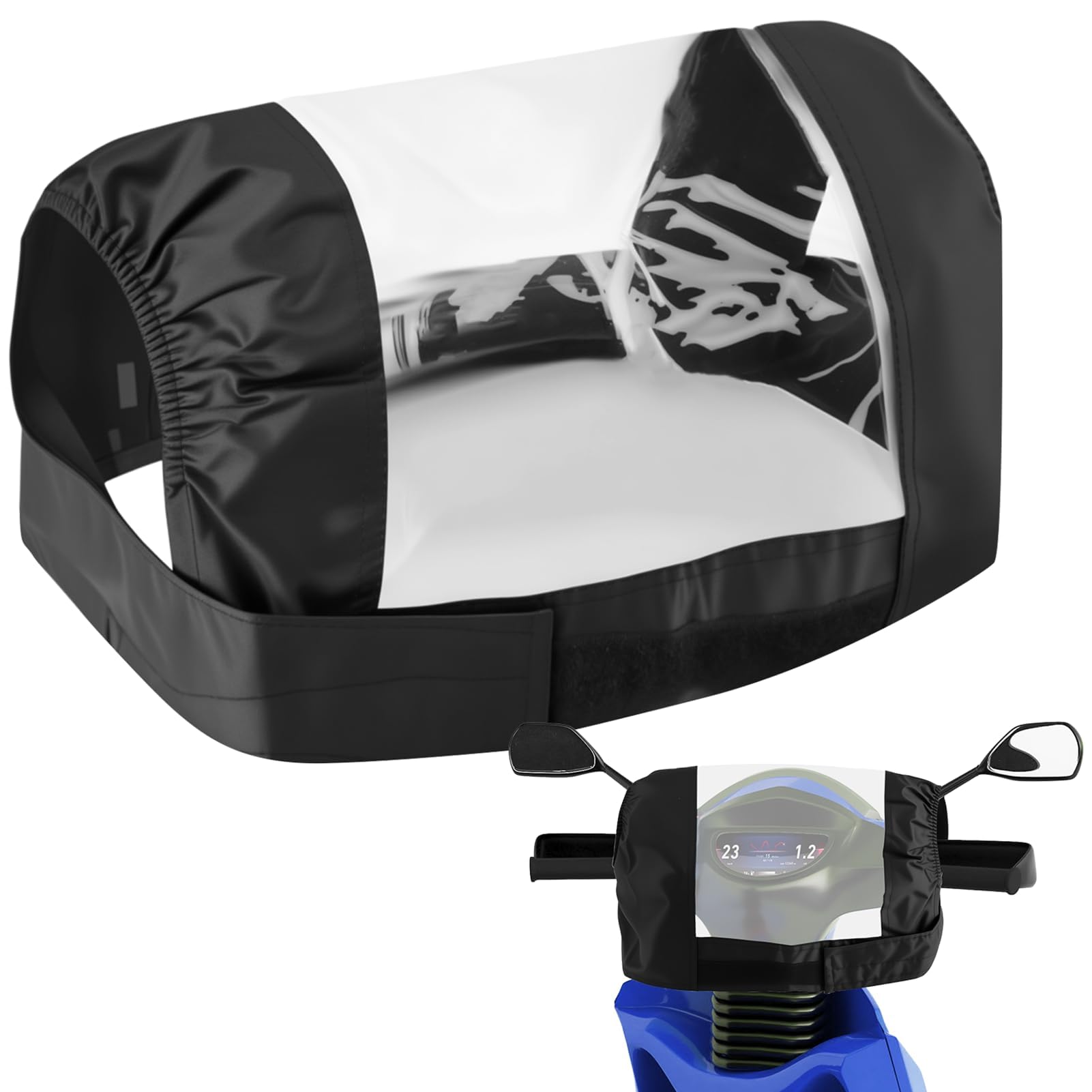 Mobility Scooter Tiller Console Cover Waterproof Universal Clear Guard