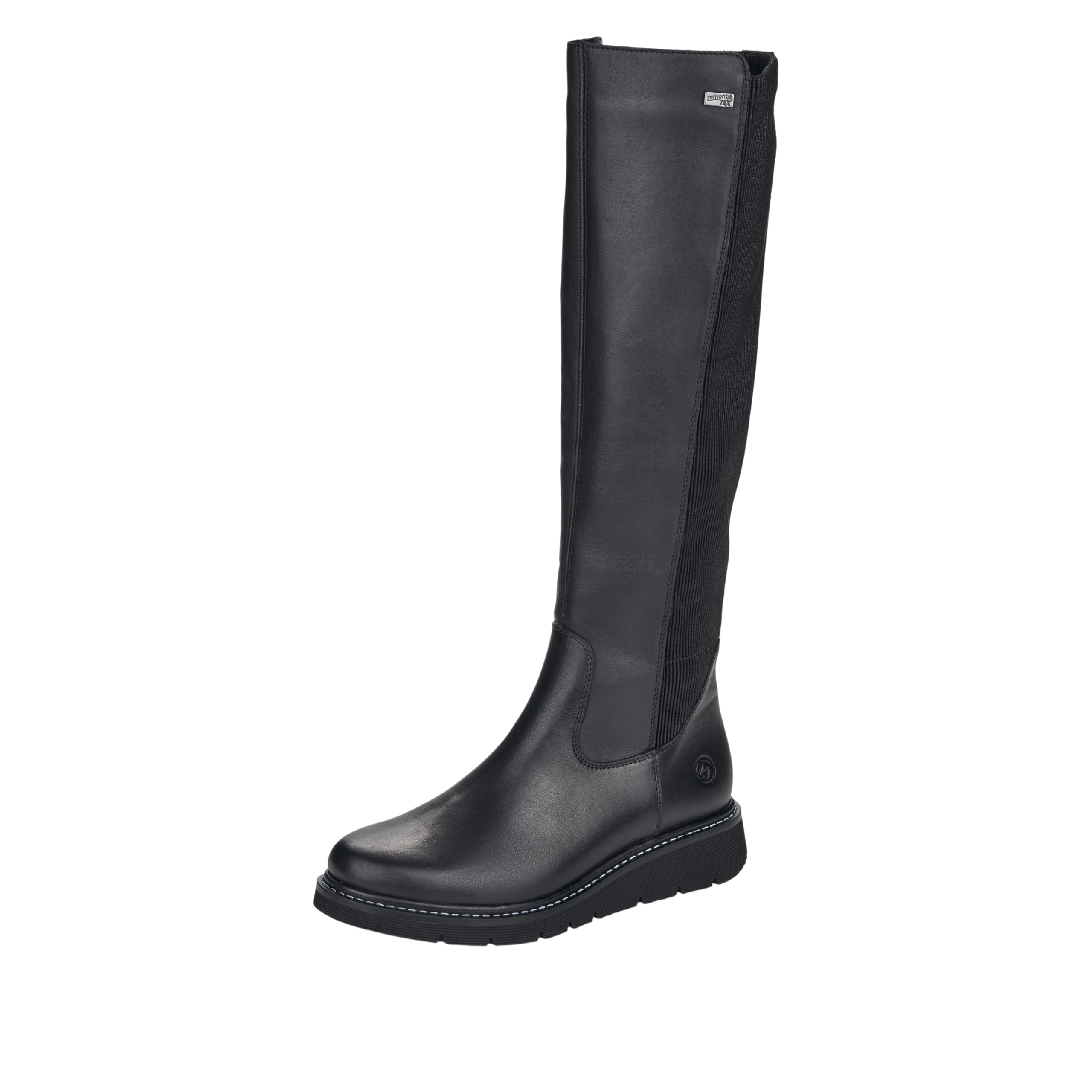 Remonte Women's D3975 Knee High Boot, Schwarz/Schwarz/Schwarz / 01, 7.5 UK