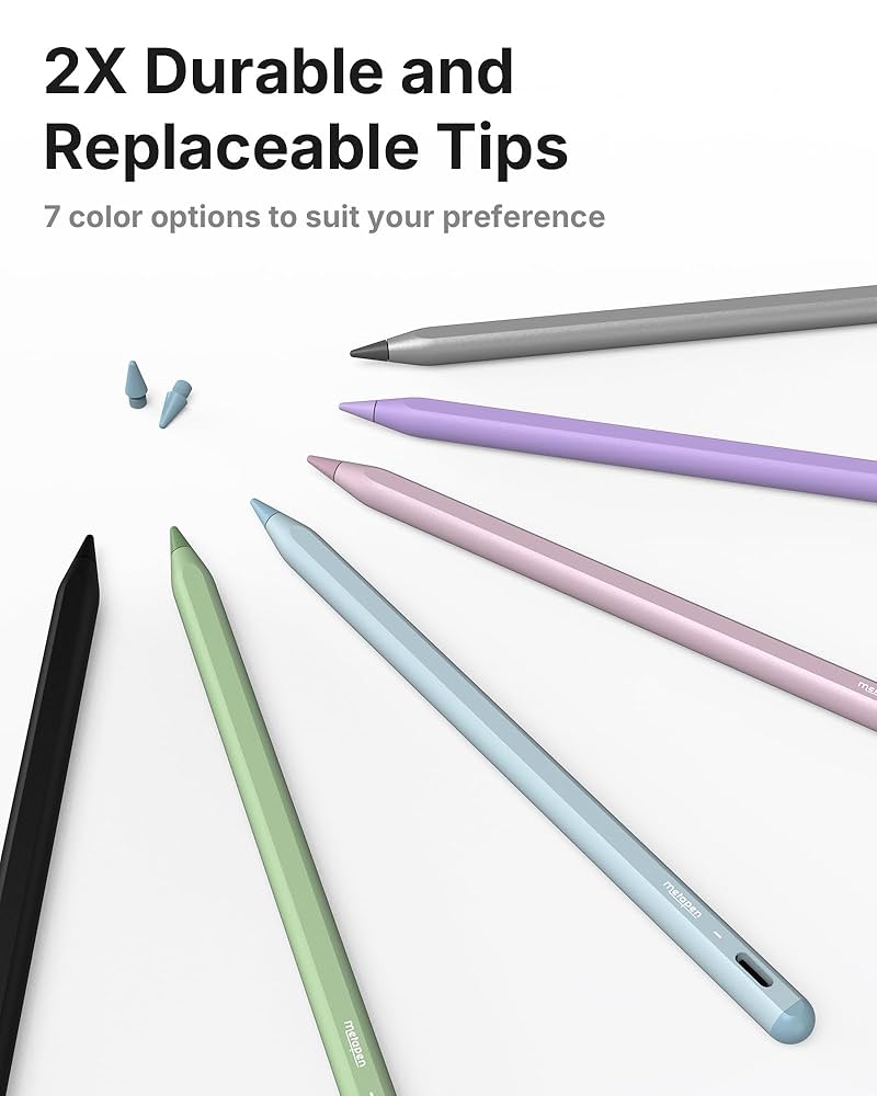 iPad mini5&apple pencil ✏️ Amazon.com: Stylus Pen for iPad 2018-2023, 15mins Fast