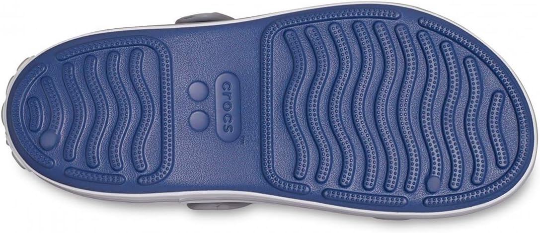 Crocs Crocband Cruiser Sandal (Little Kids/Big Kids) Bijou Blue/Light Grey 12 Little Kid M