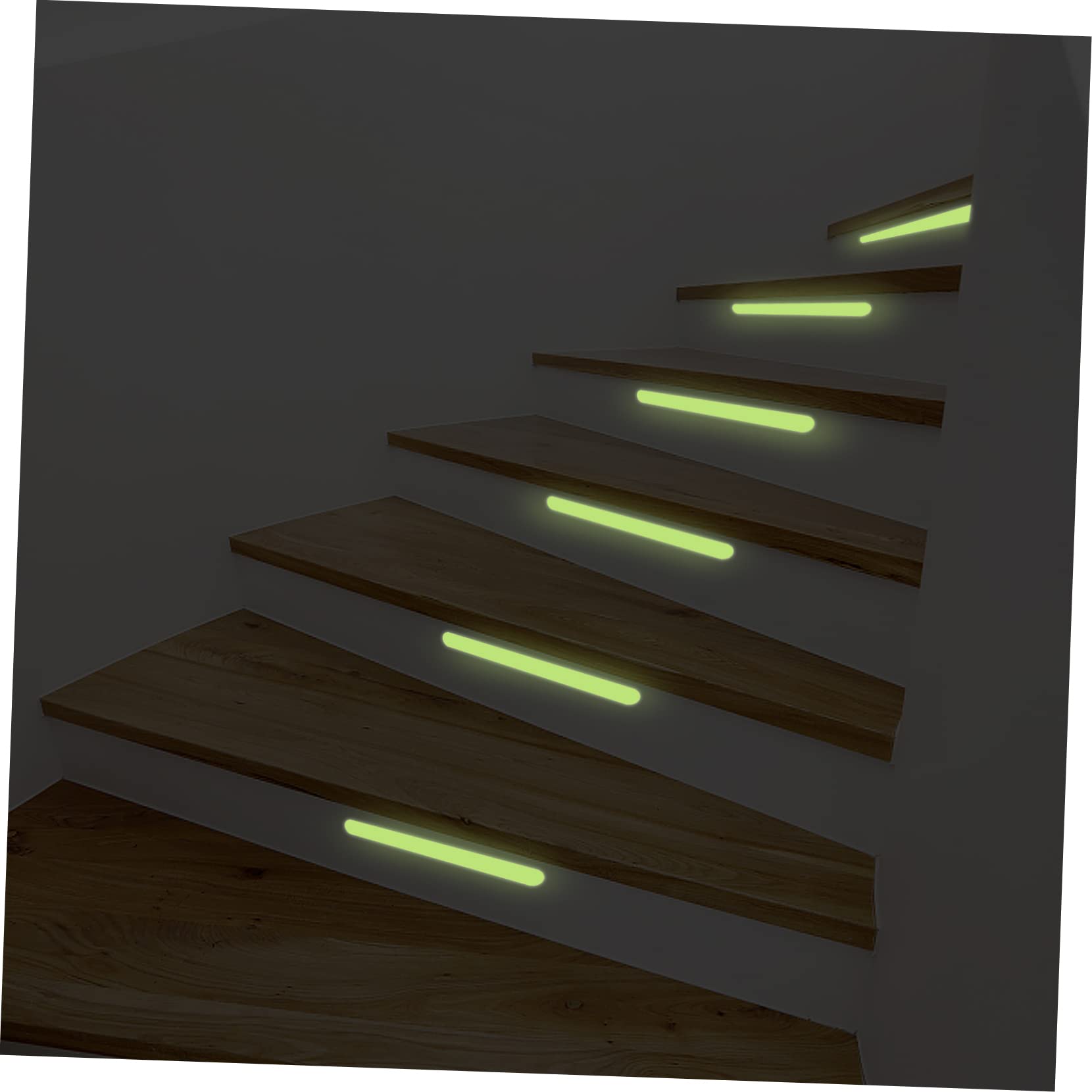 Ciieeo 2 Set Strisce Antiscivolo Riflettenti Per Scale E Vasche Da Bagno Adesivi Fluorescenti Facili Da Installare Sicurezza Ottimale Per Superfici Bagnate E Scivolose 24 Pezzi*2