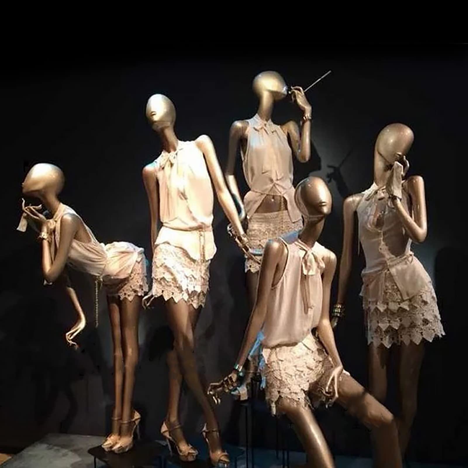 全身マネキン レディース ピアス・靴・販売服の撮影用 靴を履かす ネックレス撮影 Amazon.co.jp: マネキンドレスフォーム セクシーな女性のポーズ