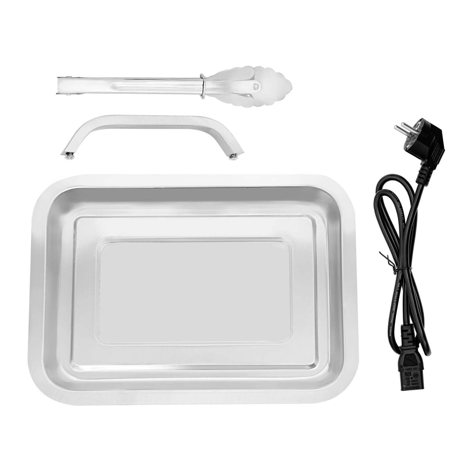 Deshidratador de Alimentos para el Hogar de 6/8/16 Pisos - Acero Inoxidable, Deshidratador de Frutas con Control de Temperatura 30-90℃ (A1-6 Niveles)