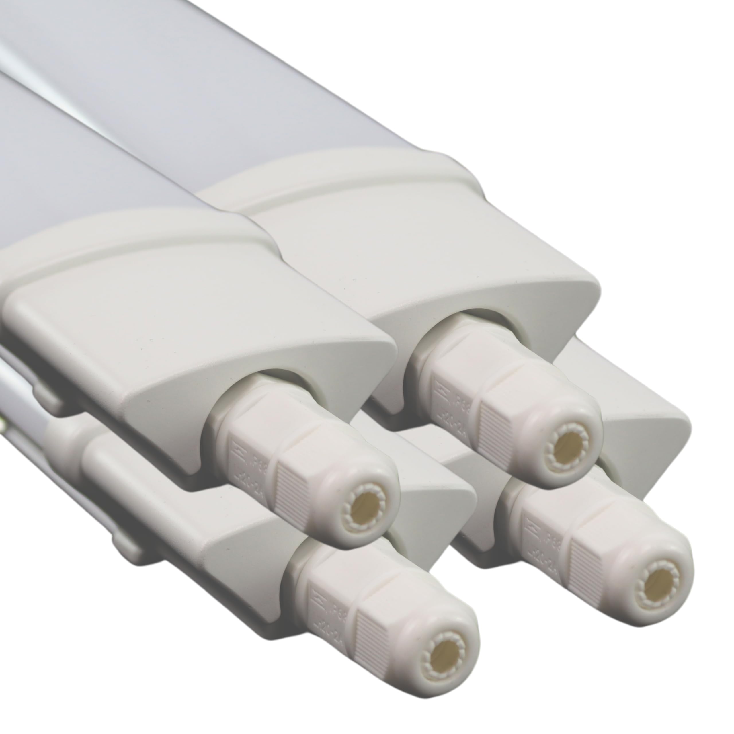 LUXULA LED Feuchtraumleuchte 120cm 4 Stück, 36W 3250lm, 4000K Neutralweiß, IP65 mit Quick Connector, energiesparende LED Deckenleuchte Keller, Werkstatt, Garage, staub- und spritzwassergeschützt