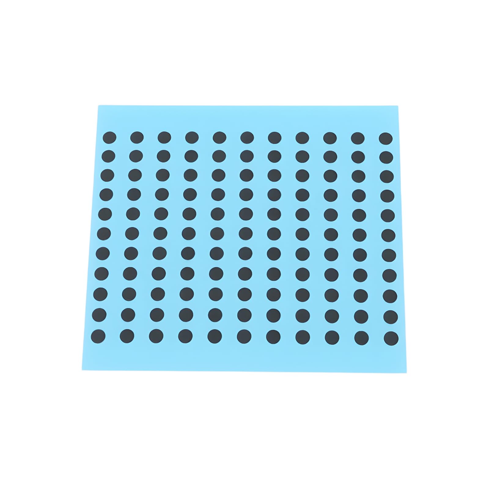 1 hoja de almohadillas conductoras circulares de 4 mm adecuadas para restaurar la funcionalidad de los botones del mando a distancia y del controlador